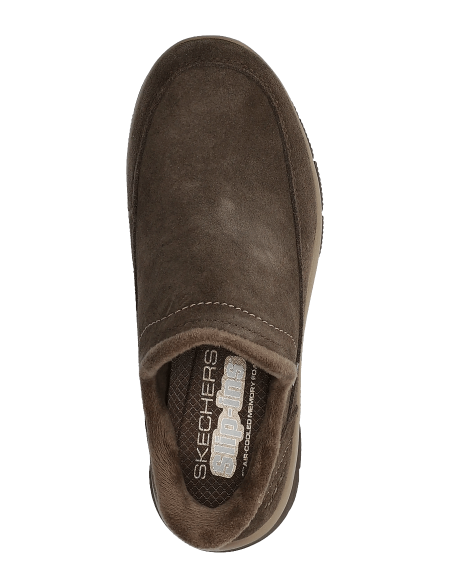 Skechers - EASY GOING MODERN WHISPER - flade ankelstøvler - choc - 3