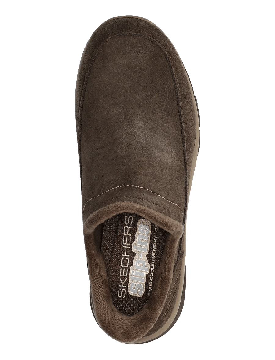 Skechers - EASY GOING MODERN WHISPER - platta ankelboots - choc - 3