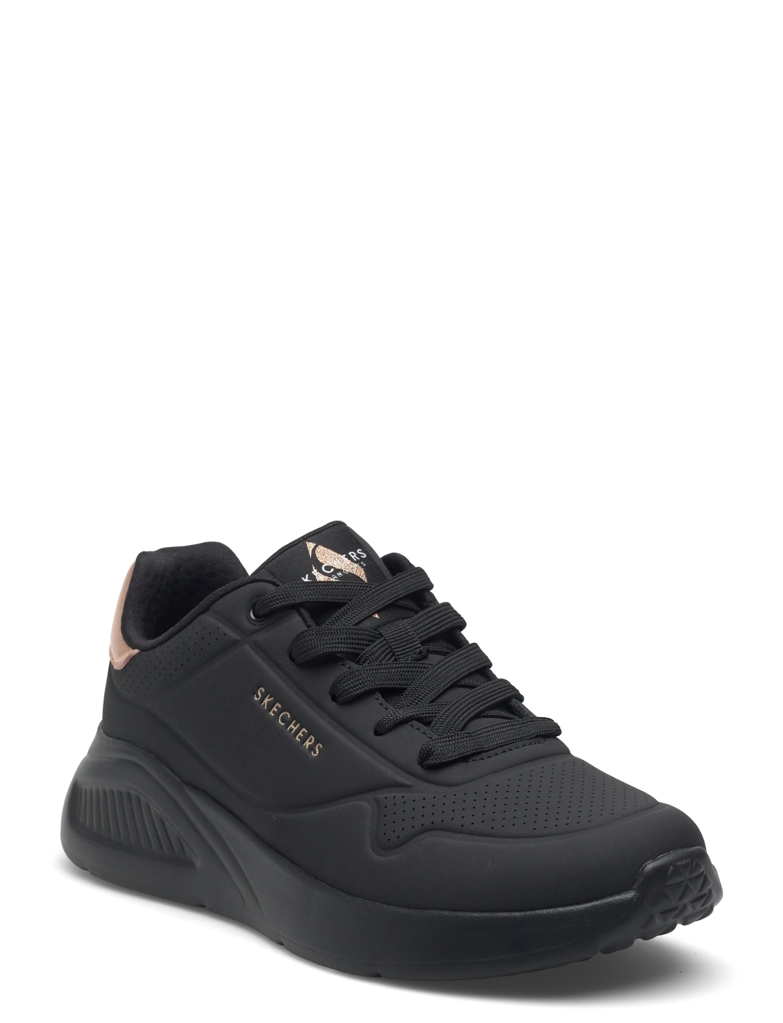 Skechers UNO LITE - SHIMMER ALONG - Söfn - BBK / black