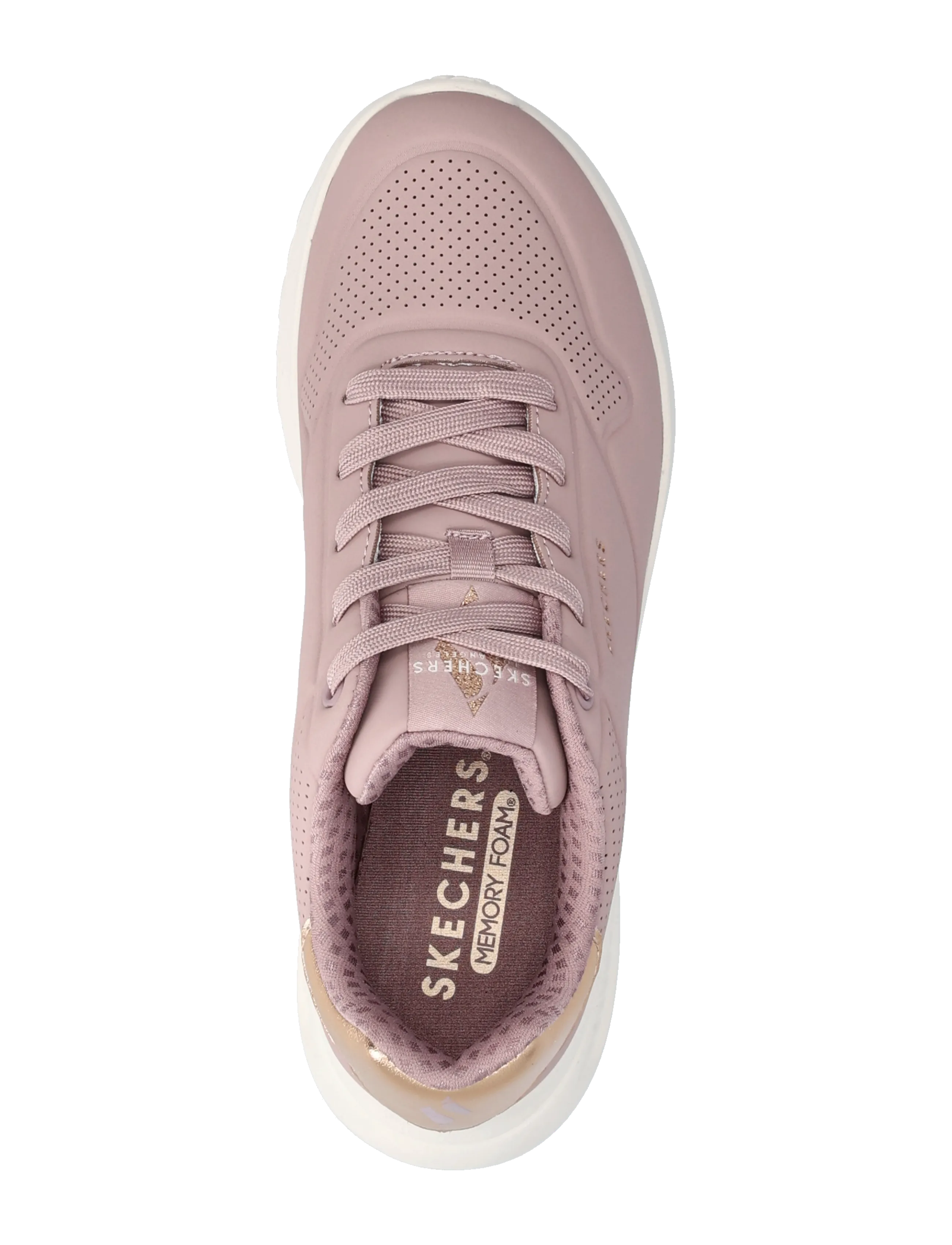 Skechers - UNO LITE - SHIMMER ALONG - niedrige sneakers - mve - 3