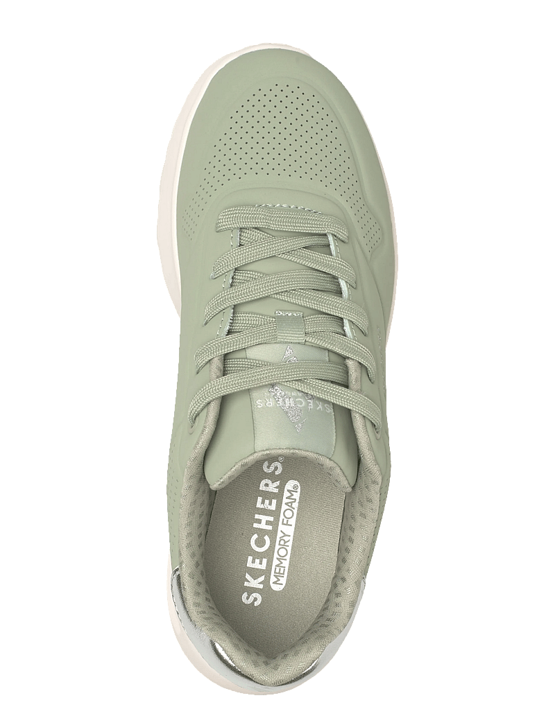 Skechers - UNO LITE - SHIMMER ALONG - niedrige sneakers - sage - 3