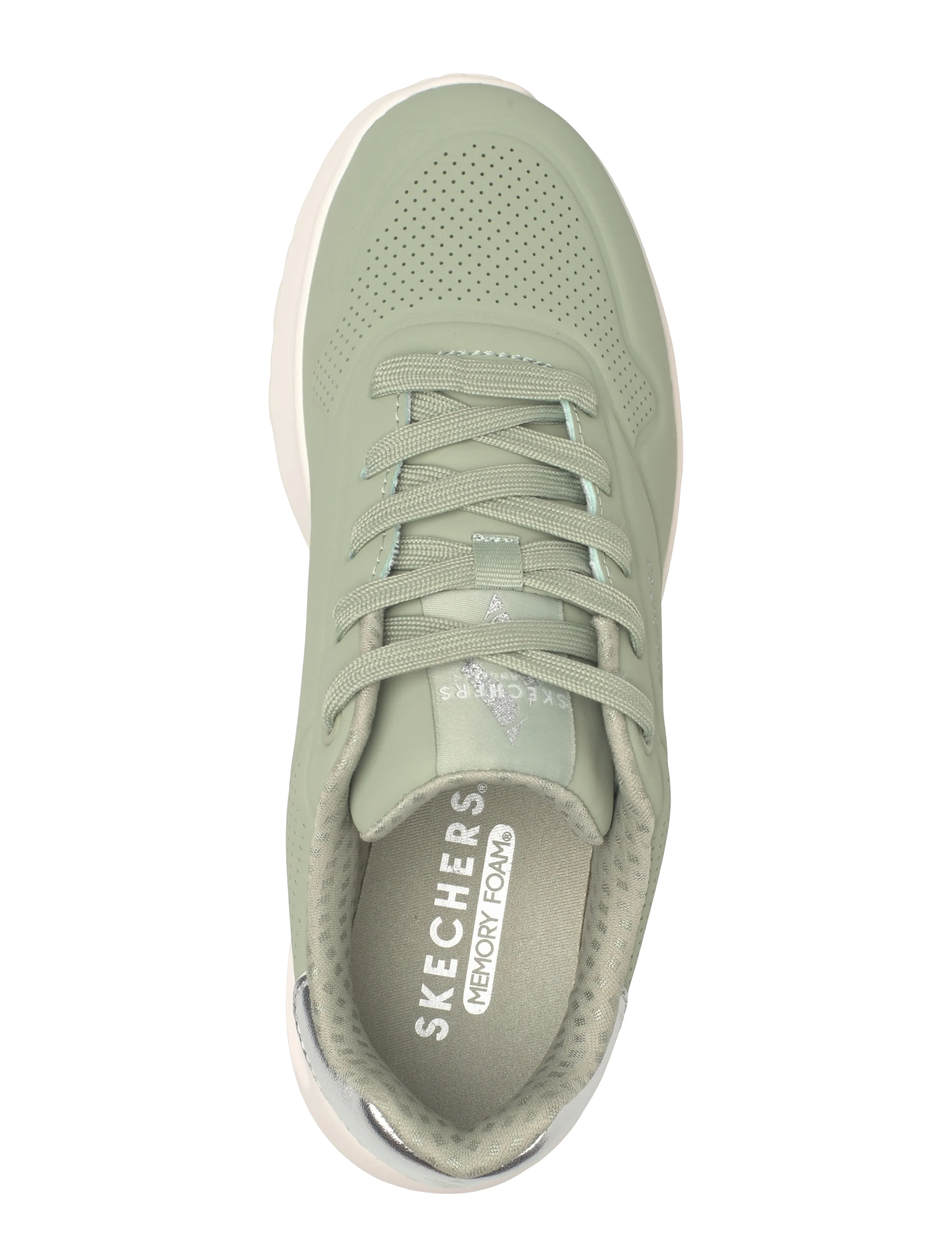 Skechers - UNO LITE - SHIMMER ALONG - lage sneakers - sage - 3