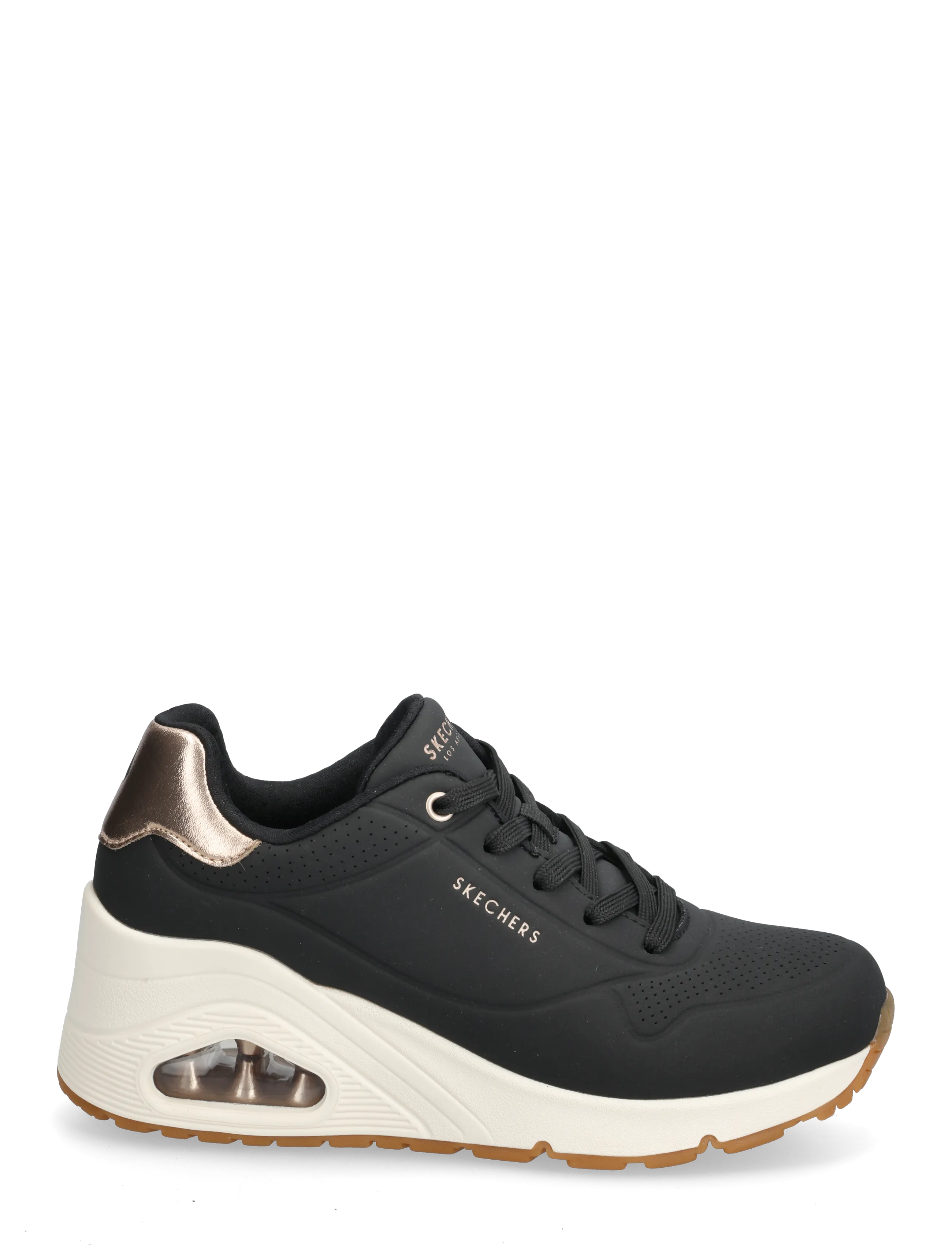 Skechers - UNO WEDGE - HI STEPS - konfirmation - blk - 1