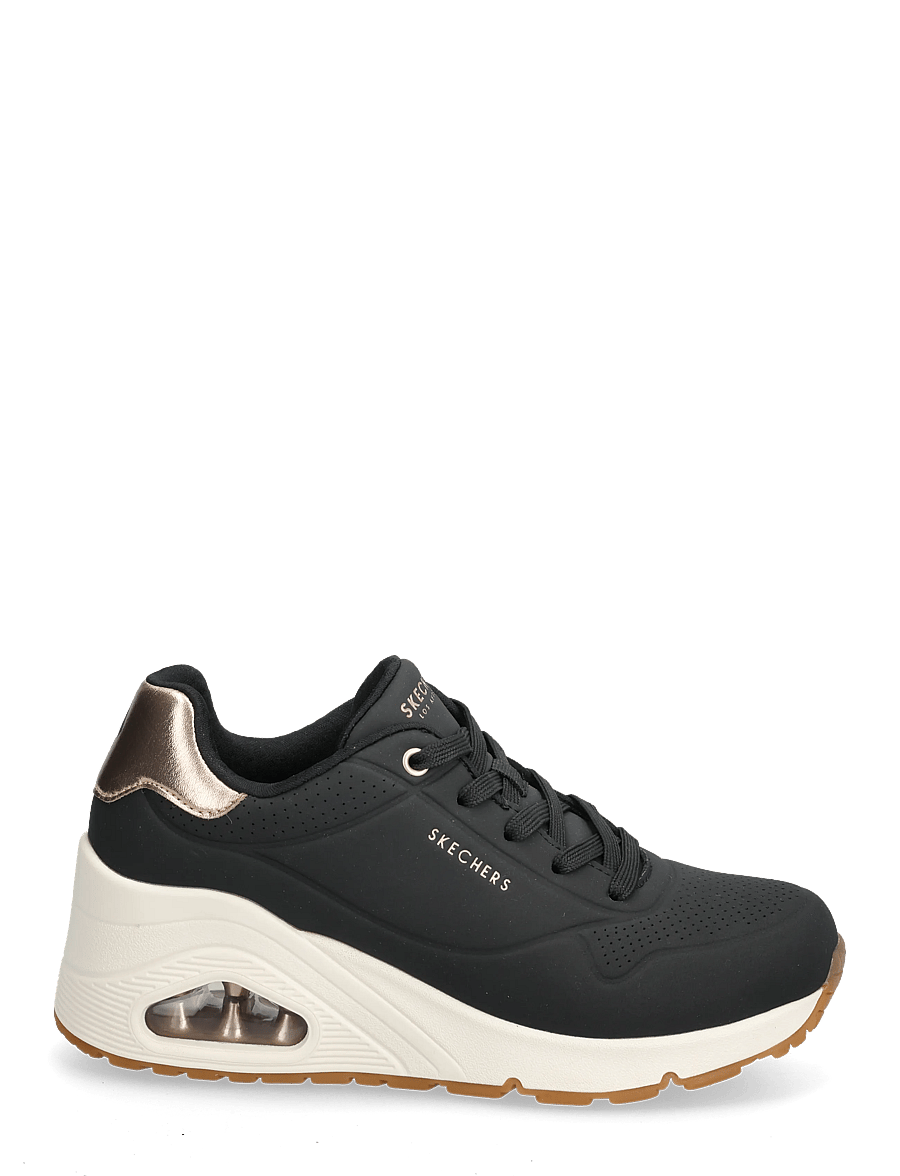 Skechers - UNO WEDGE - HI STEPS - konfirmation - blk - 1