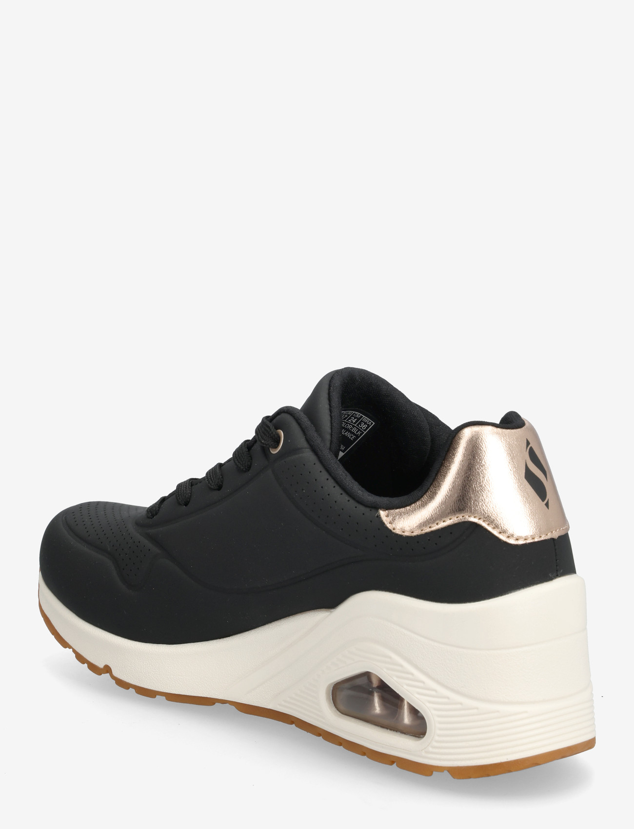 Skechers - UNO WEDGE - HI STEPS - chunky sneakers - blk - 2
