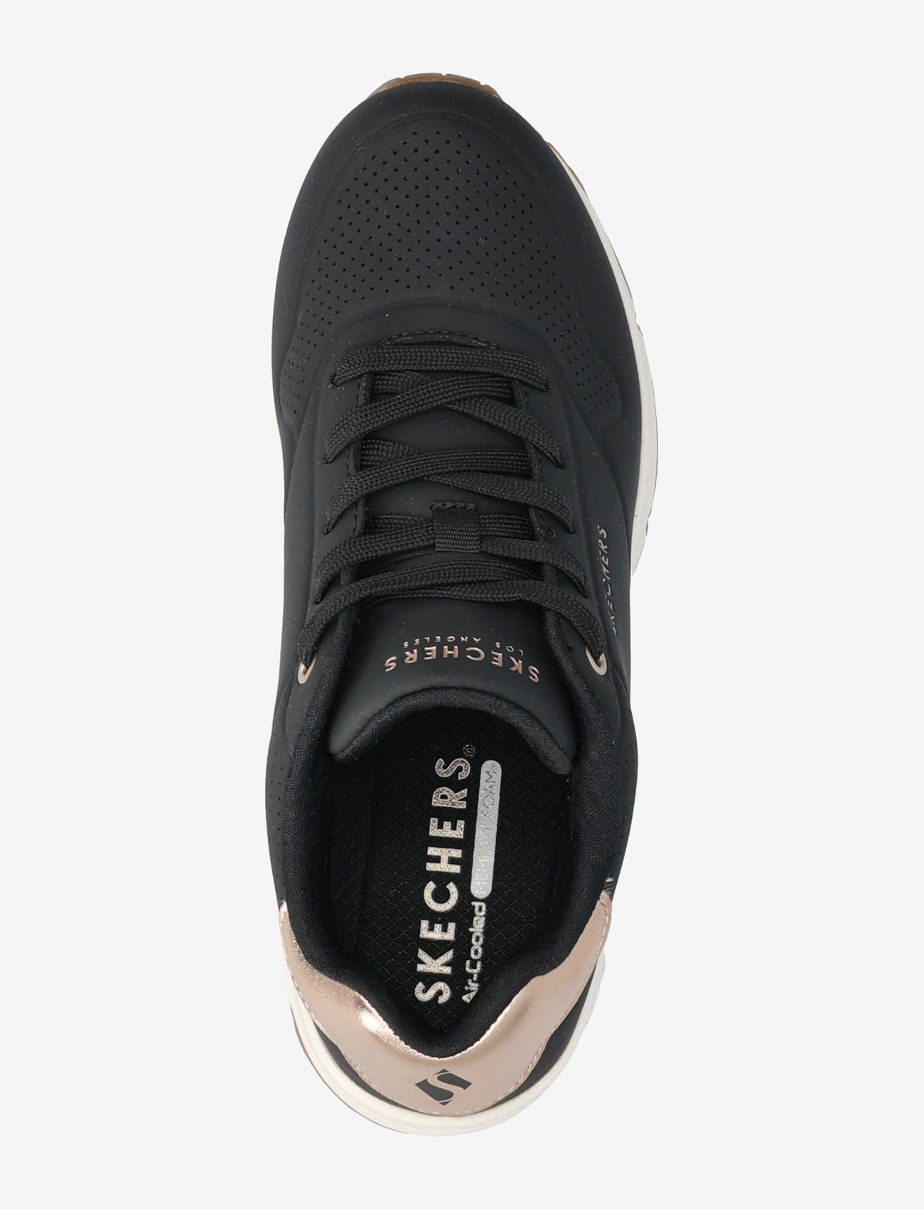 Skechers - UNO WEDGE - HI STEPS - chunky sneakers - blk - 3