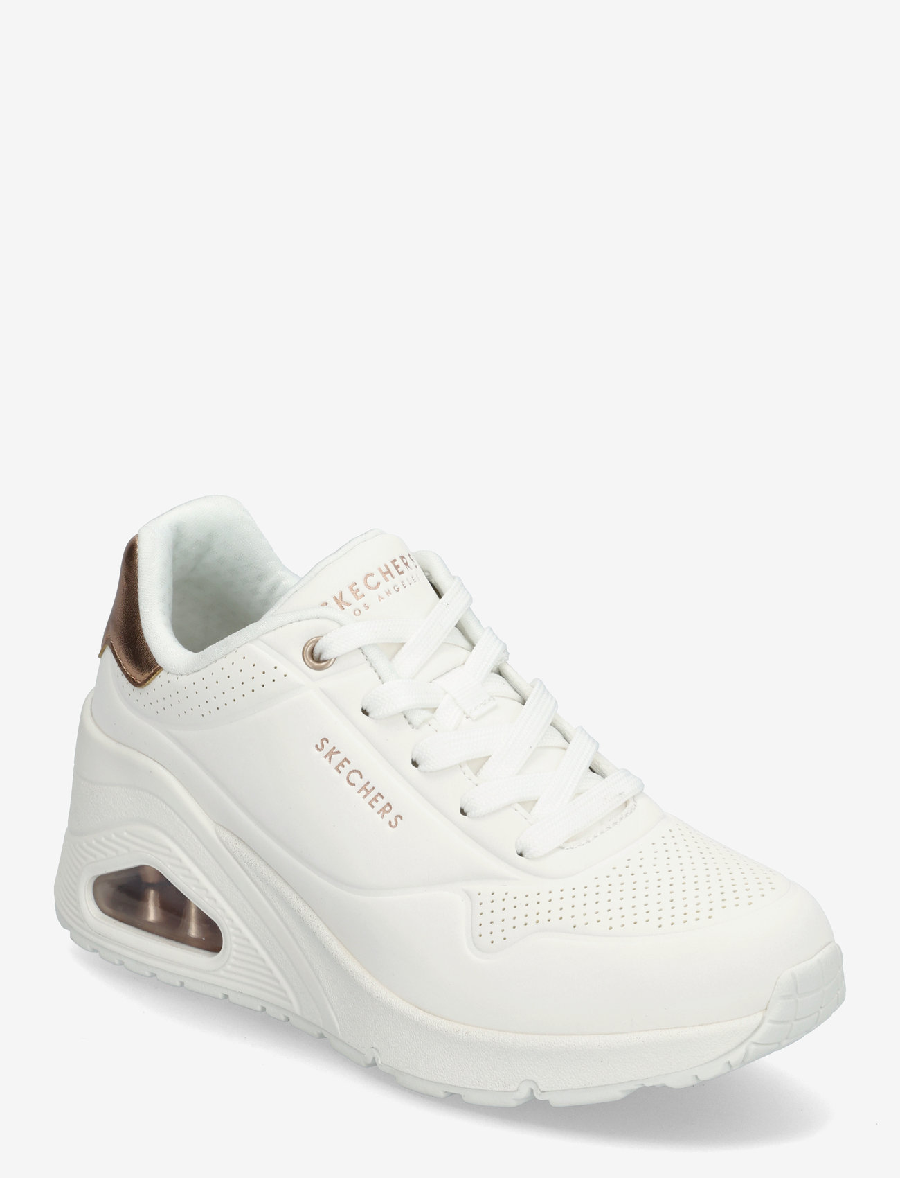 Skechers - UNO WEDGE - HI STEPS - konfirmationstøj - wht - 0