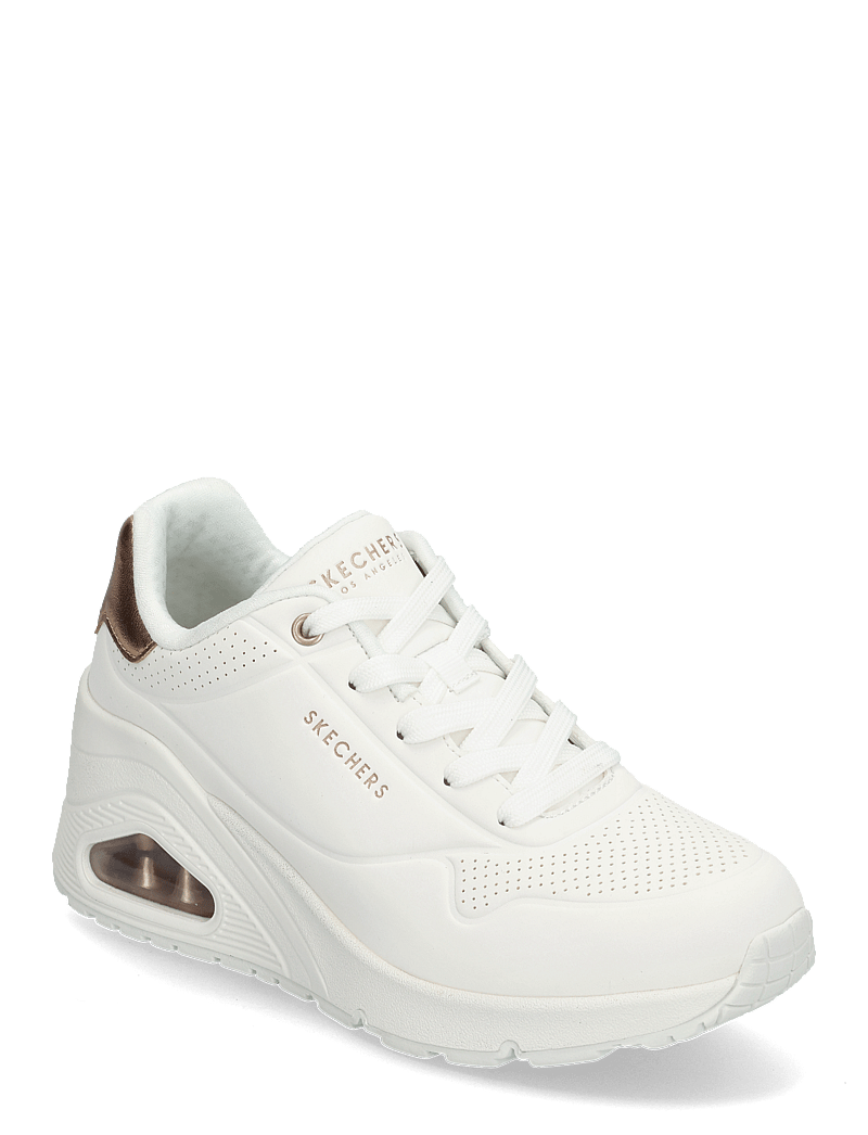 Skechers - UNO WEDGE - HI STEPS - konfirmationstøj - wht - 0