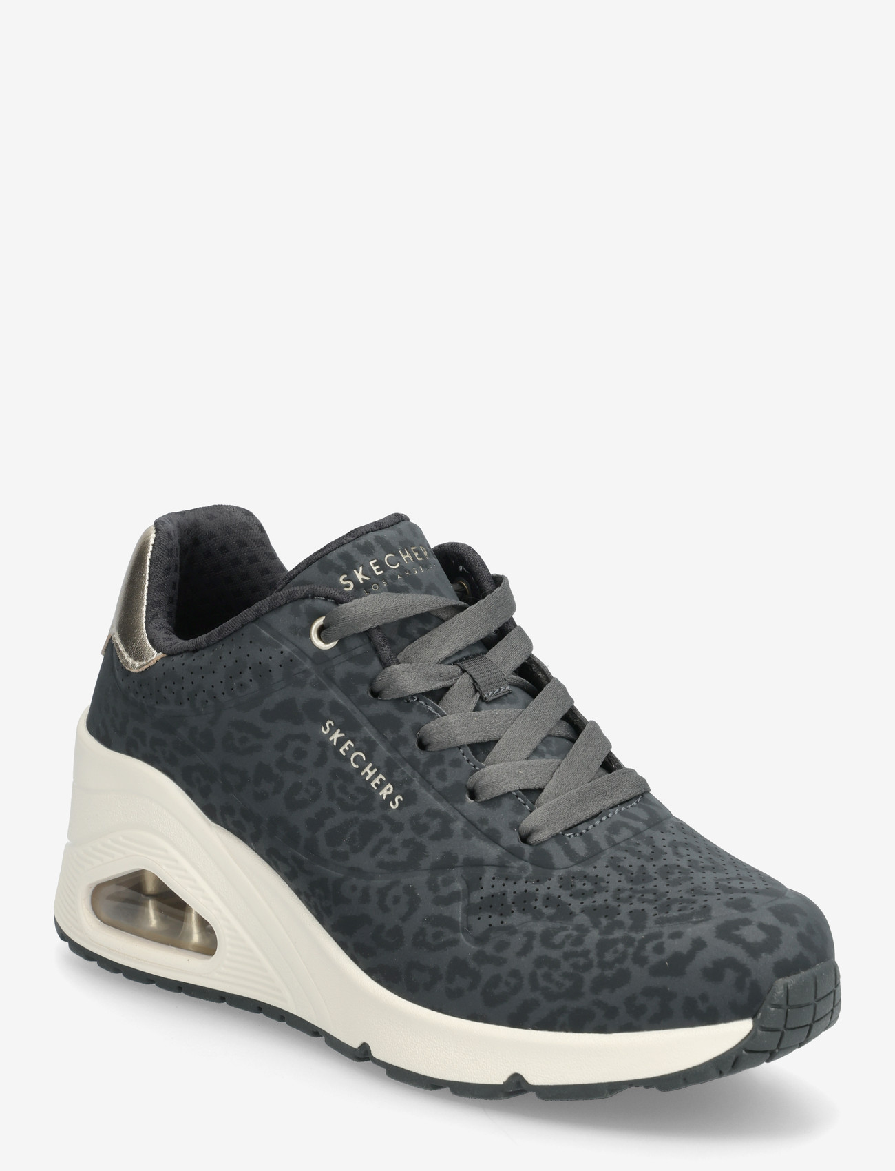 Skechers - UNO WEDGE - SAFARI DAZE - chunky sneakers - blk - 0