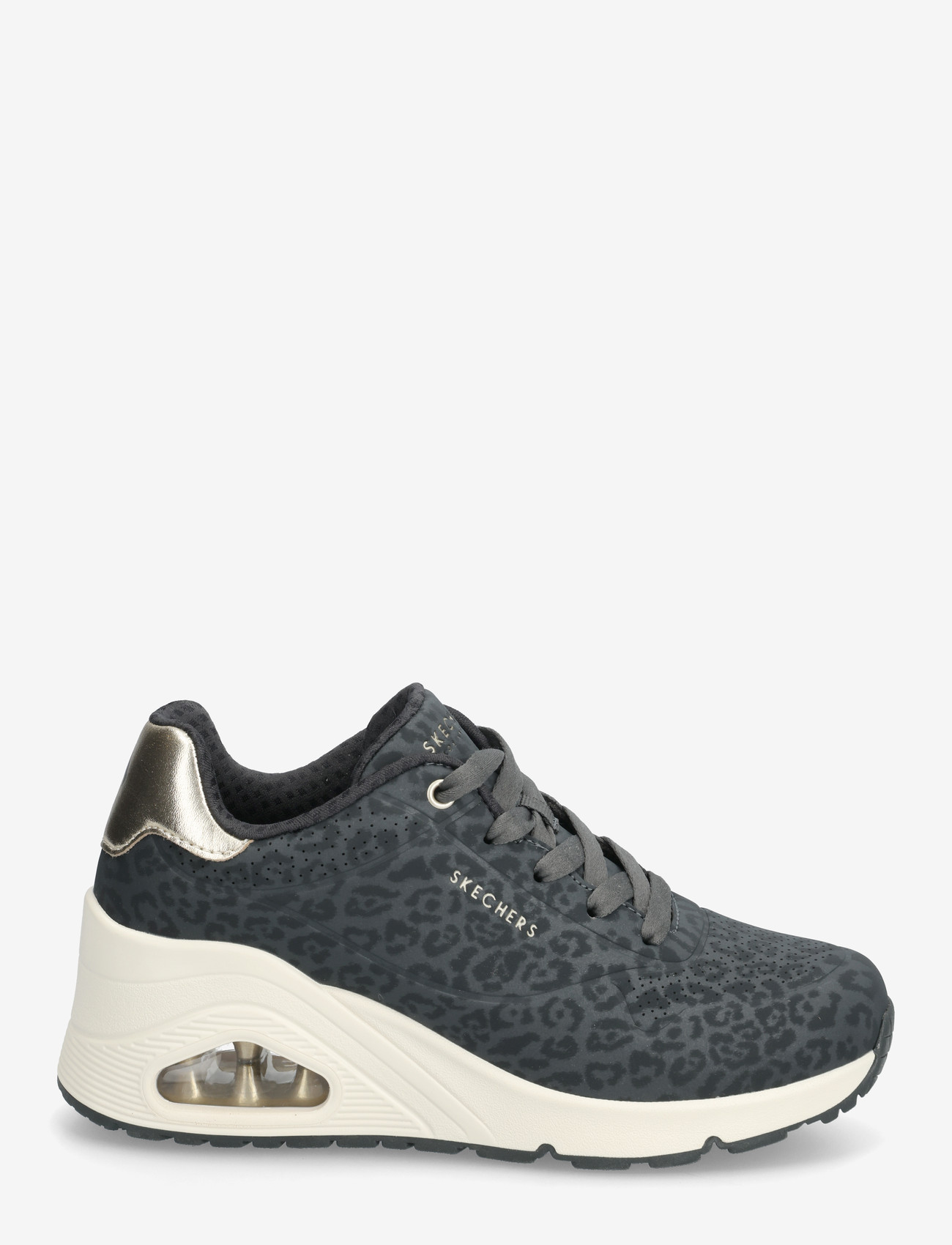 Skechers - UNO WEDGE - SAFARI DAZE - chunky sneakers - blk - 1