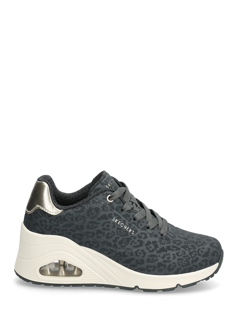 Skechers - UNO WEDGE - SAFARI DAZE - chunky sneakers - blk - 1