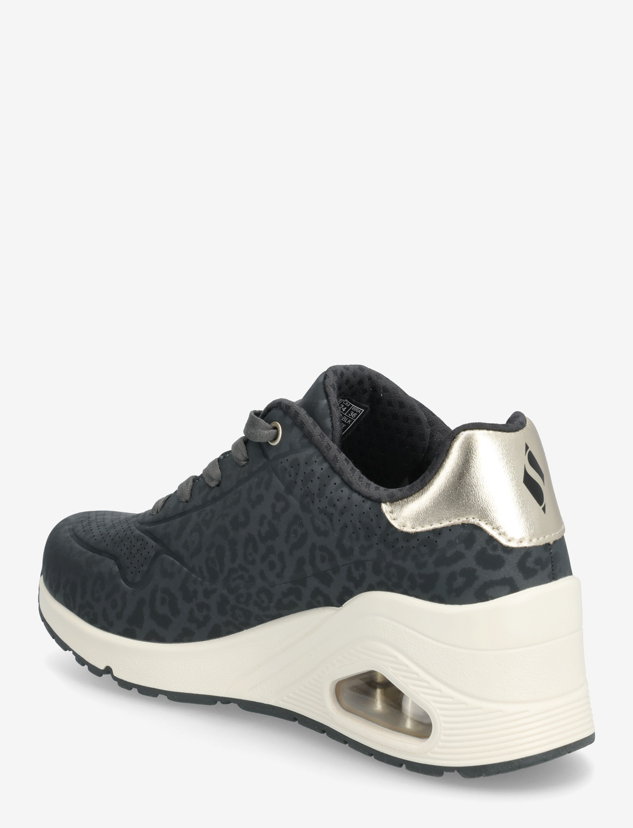 Skechers - UNO WEDGE - SAFARI DAZE - chunky sneakers - blk - 2
