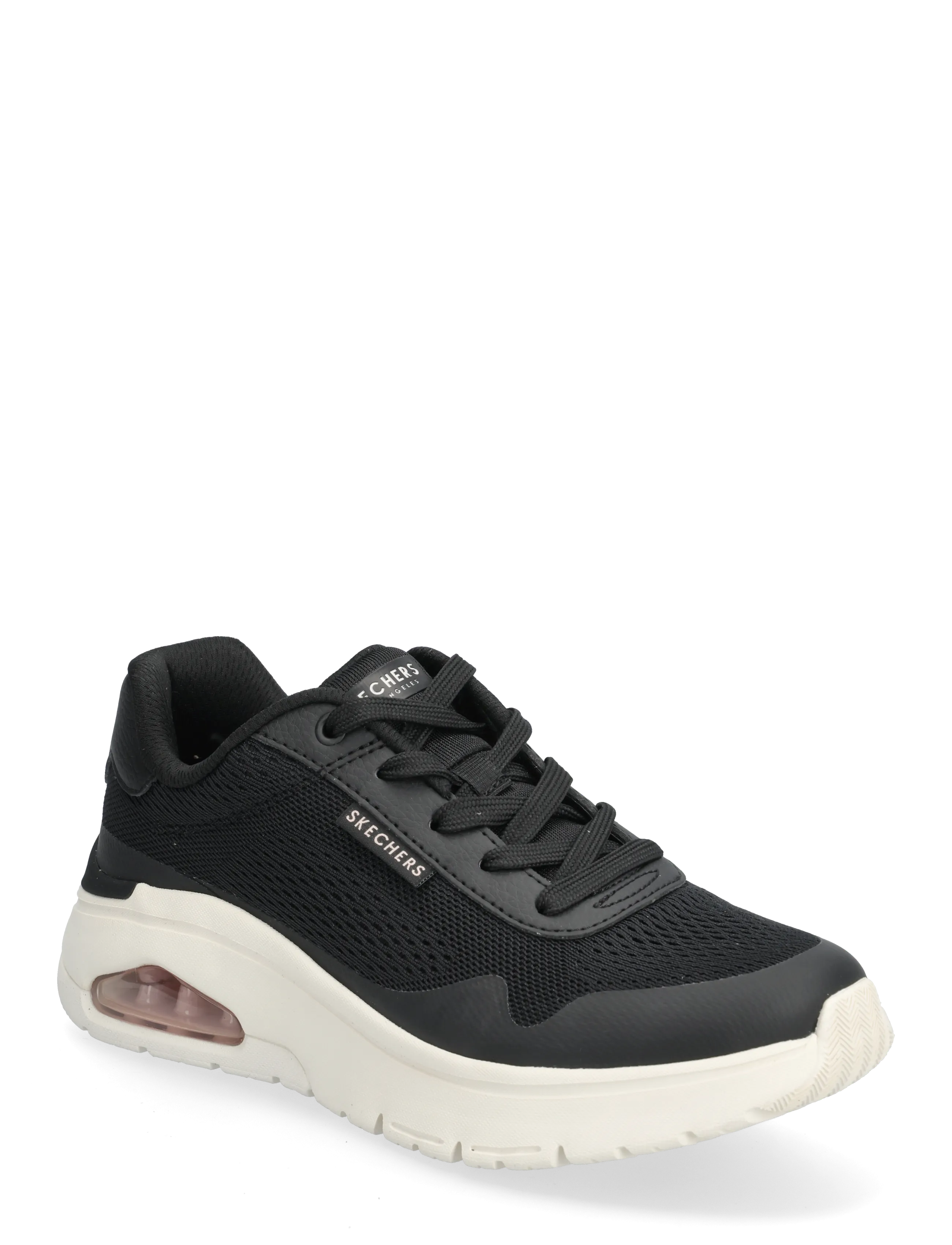Skechers UNO FLEX - SPRING ON AIR - Schuhe - BLK / black