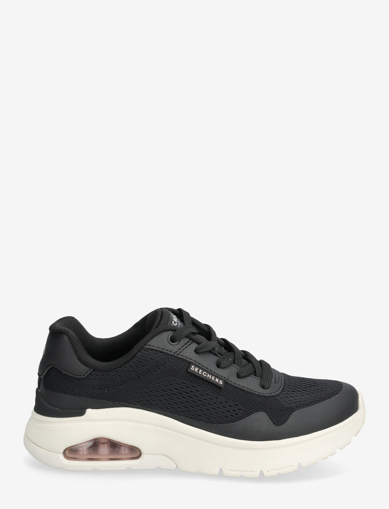 Skechers - UNO FLEX - SPRING ON AIR - niedrige sneakers - blk - 1