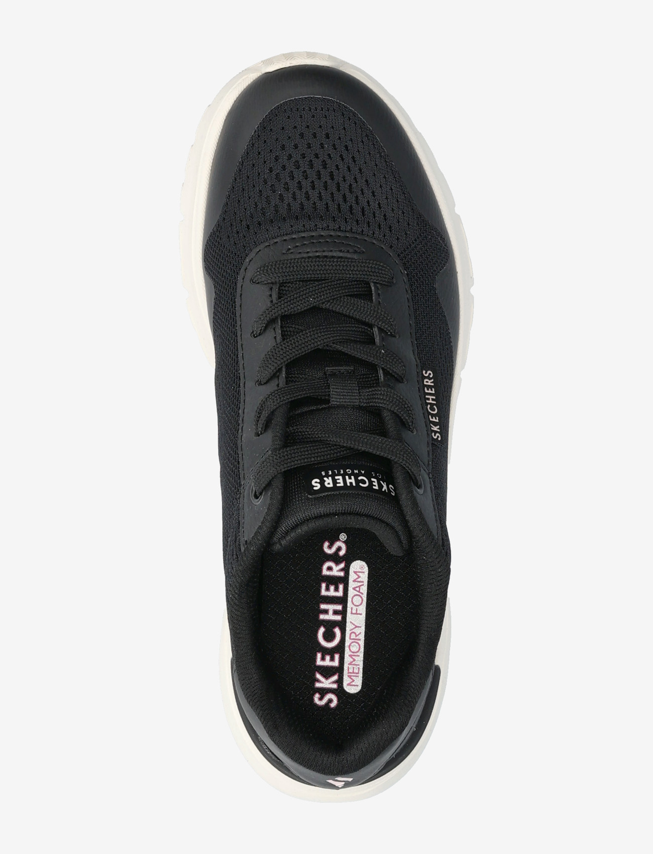 Skechers - UNO FLEX - SPRING ON AIR - niedrige sneakers - blk - 3
