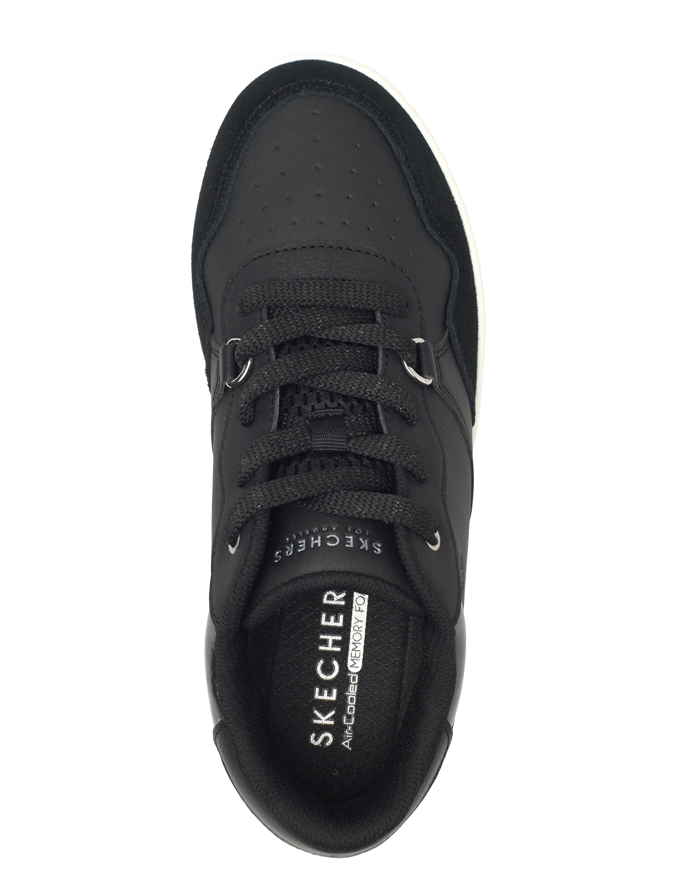 Skechers - UNO CTL - SUBTLE SHIMMER - madala säärega tossud - blk - 3