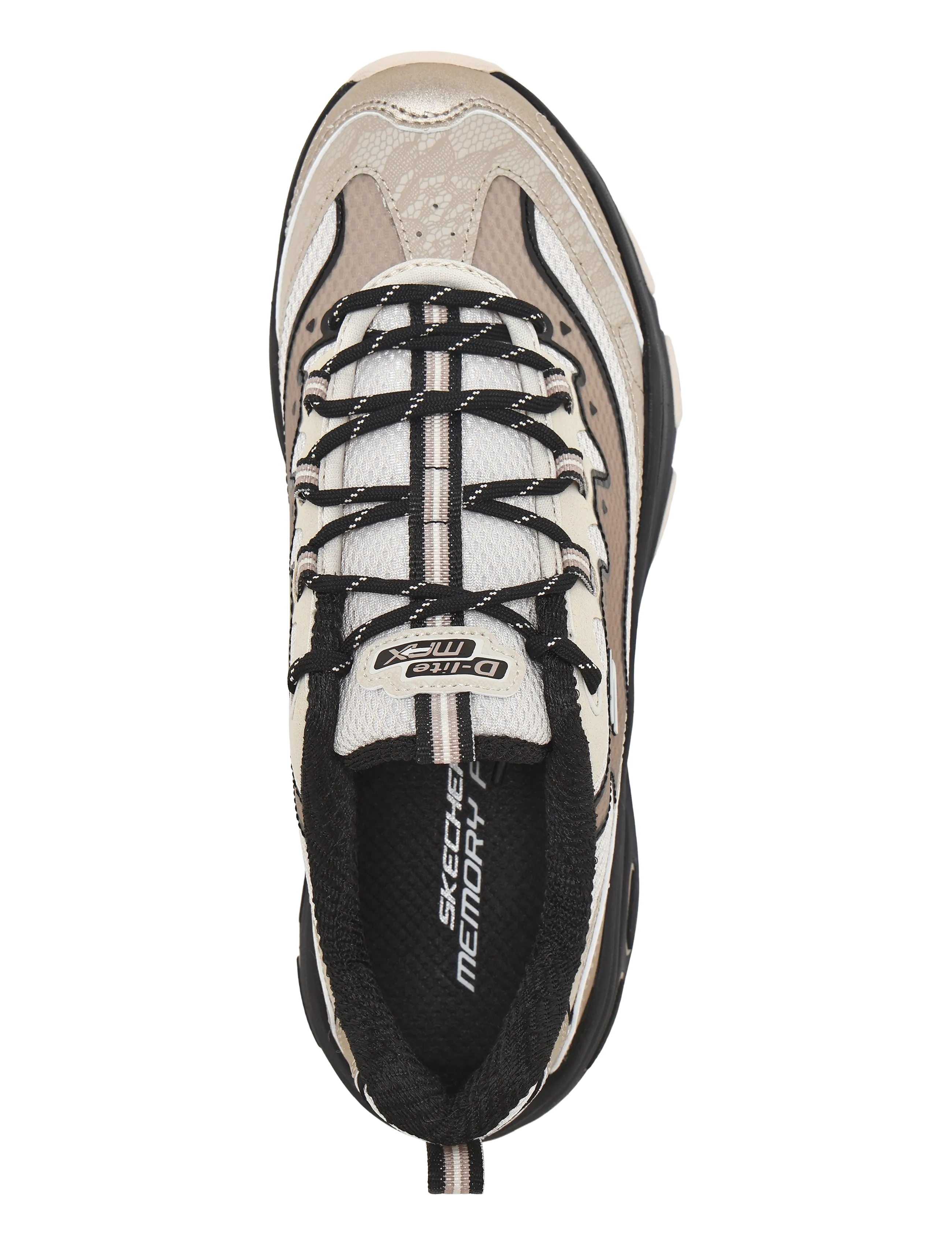 Skechers - D'LITE MAX - platvormtossud - tpbk - 3