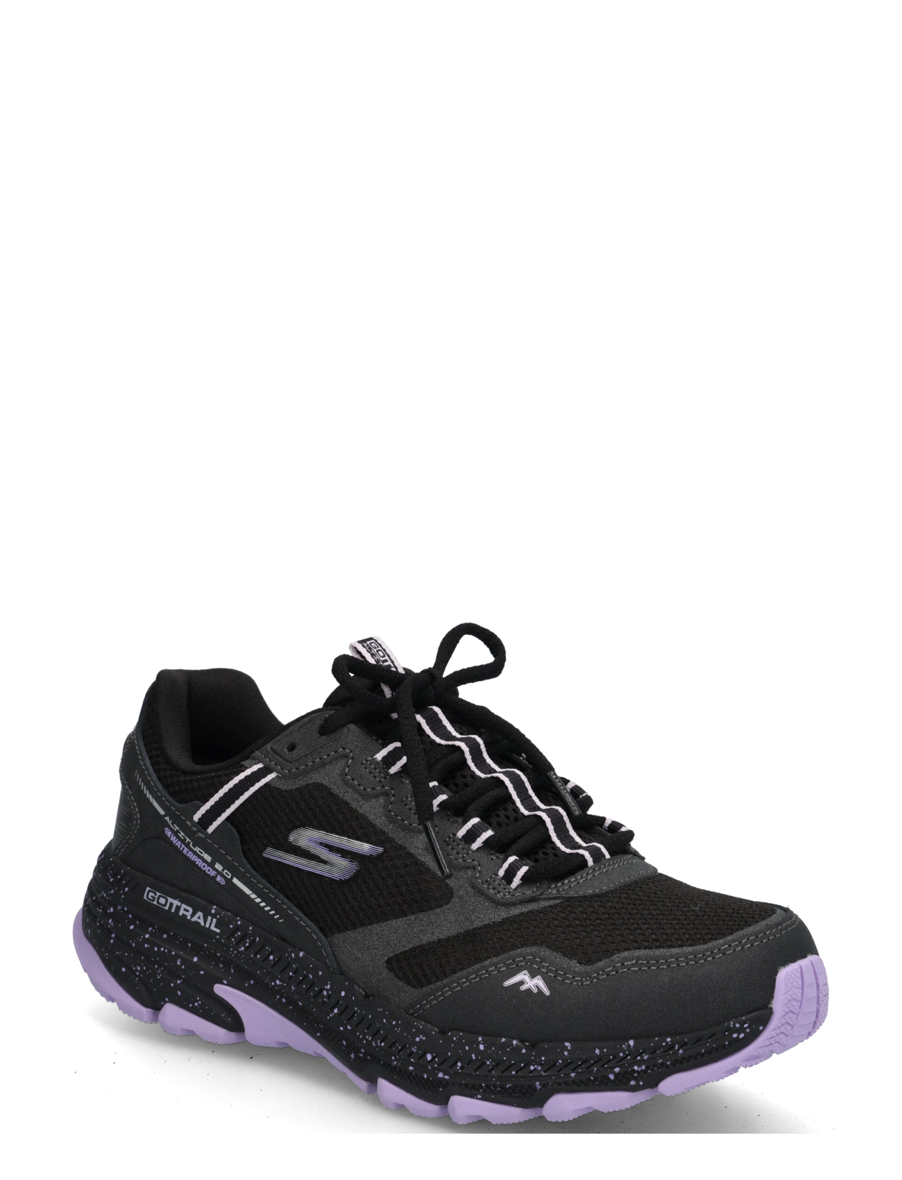 Skechers GO RUN TRAIL ALTITUDE 2.0 RAVINE - Sportskor - BKLV / black