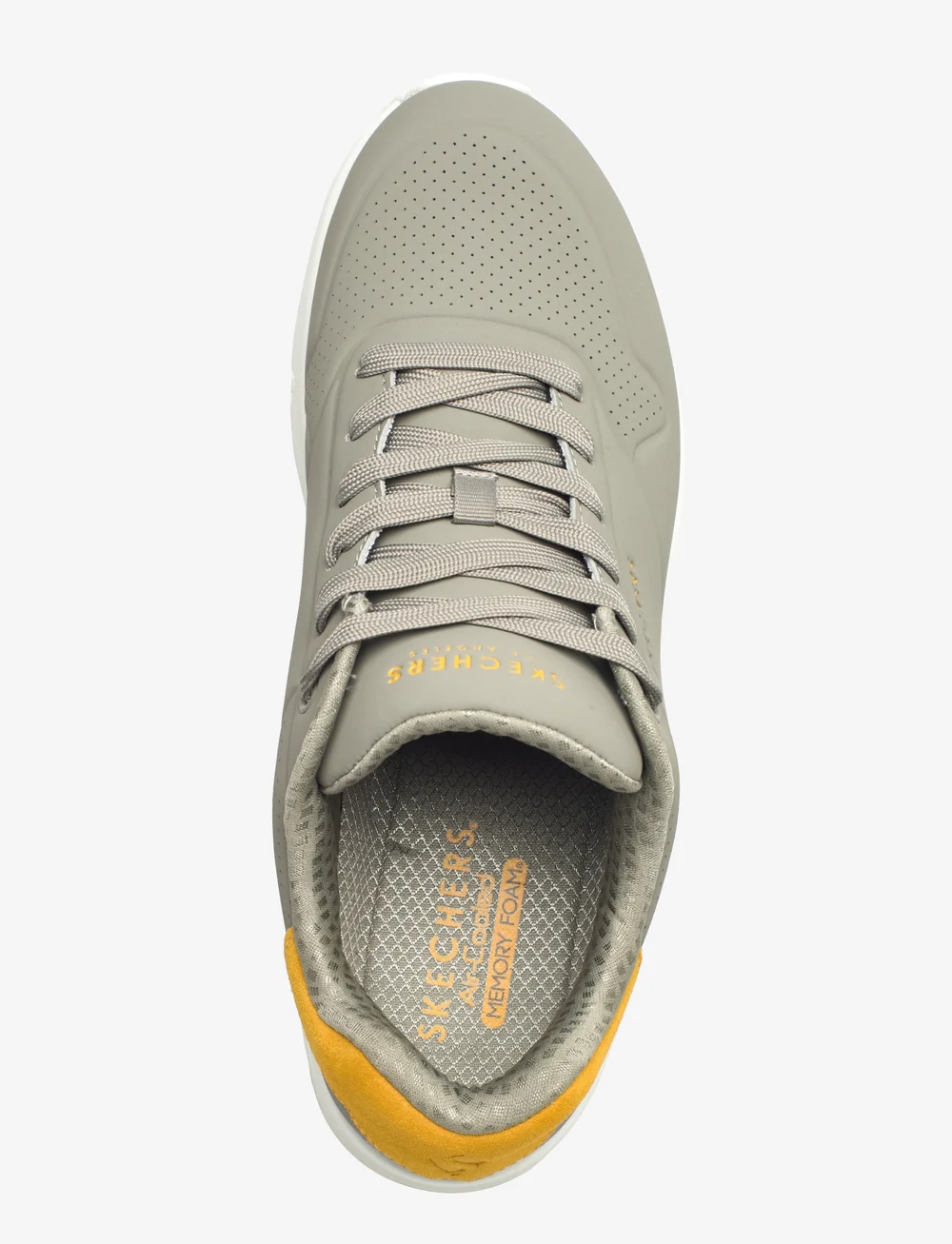 Skechers - Mens UNO SUITED ON AIR - låga sneakers - gryl - 3
