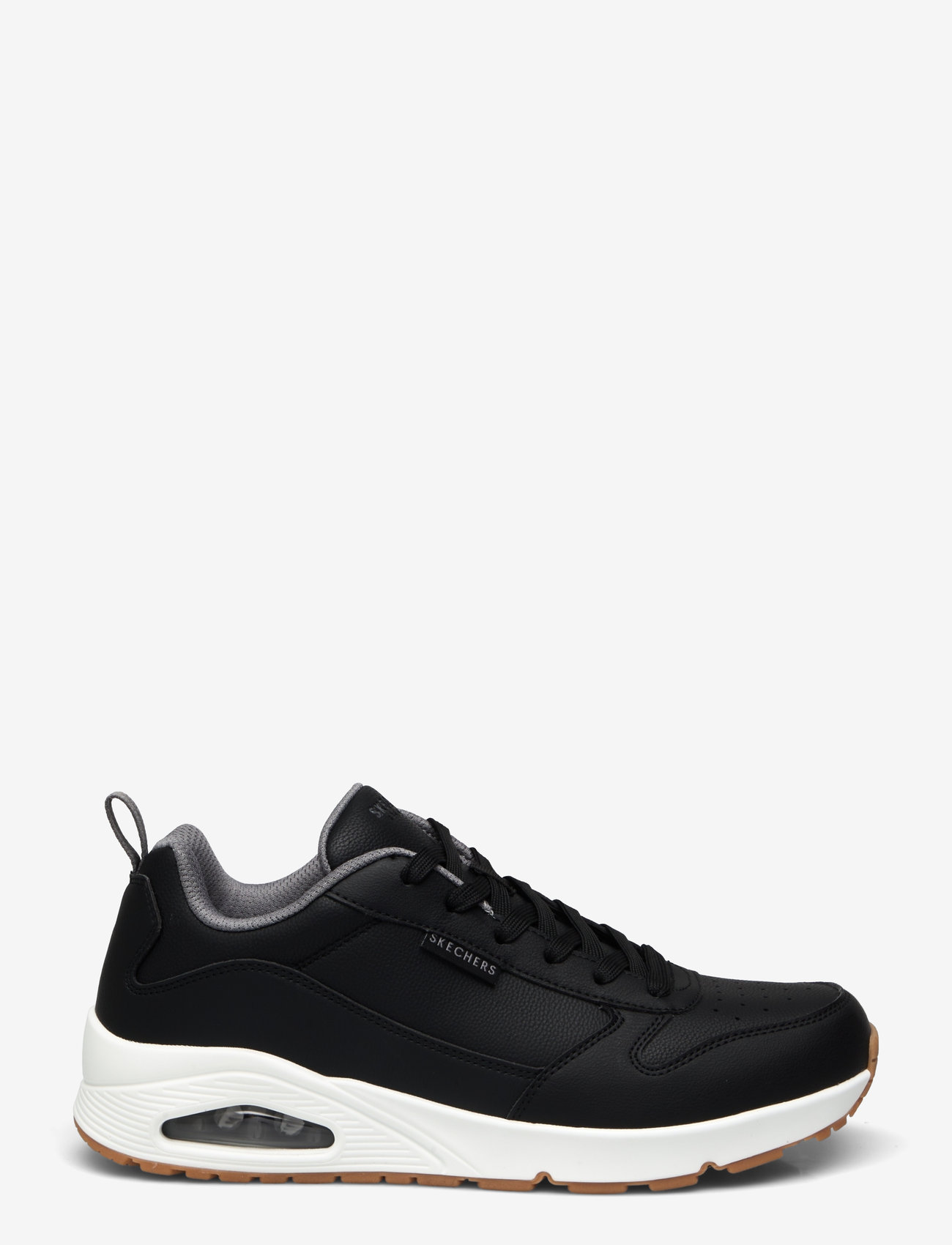 Skechers - UNO - ALDER - lágir strigaskór - bkgy - 1