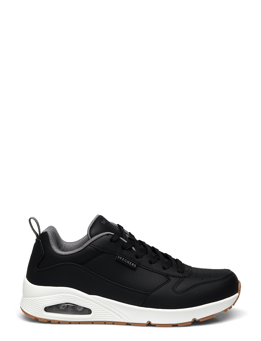 Skechers - UNO - ALDER - baskets basses - bkgy - 1