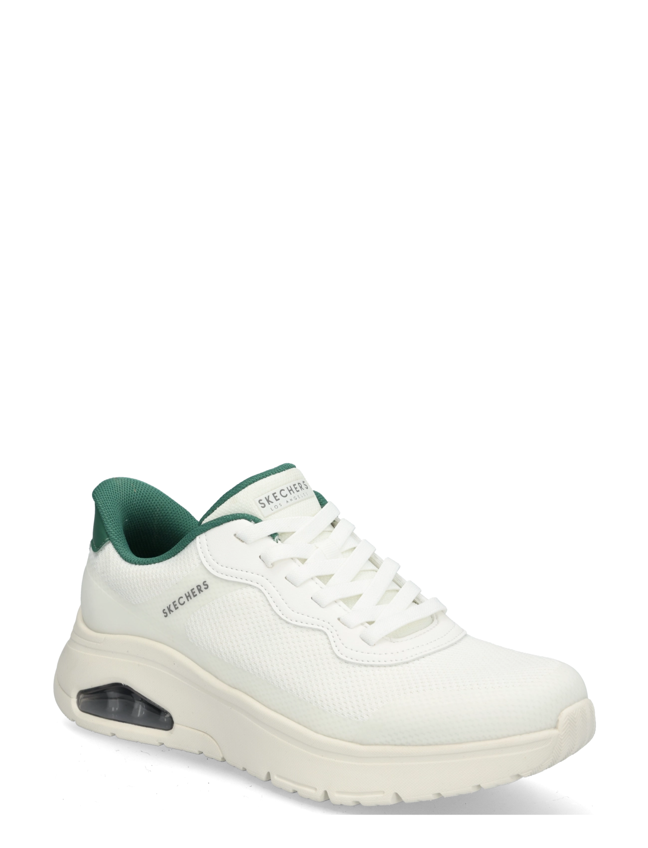 Skechers UNO FLEX STEP N KNIT - Jalanõud - WGR / white