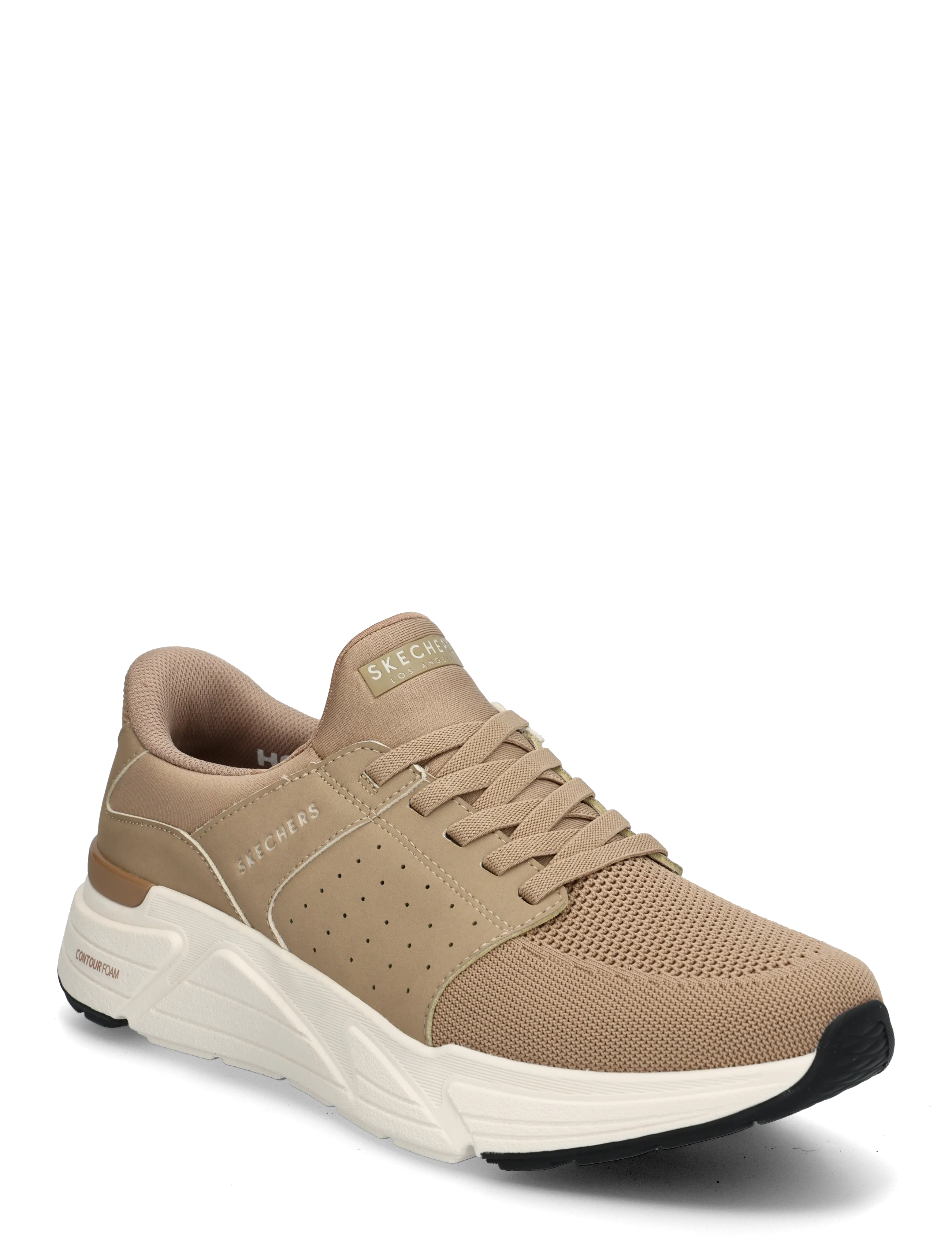 Skechers ROVINO LITE DRESS IN KNIT - Shoes - NAT / brown
