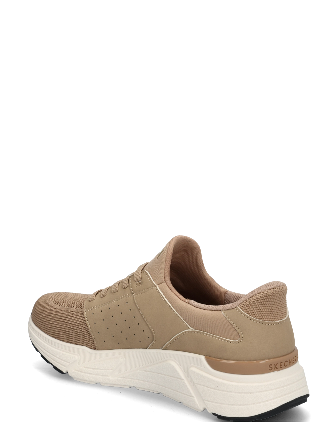 Skechers - ROVINO LITE DRESS IN KNIT - låga sneakers - nat - 1