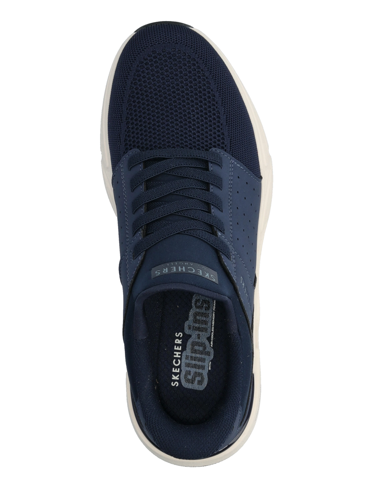 Skechers - ROVINO LITE DRESS IN KNIT - låga sneakers - nvy - 3
