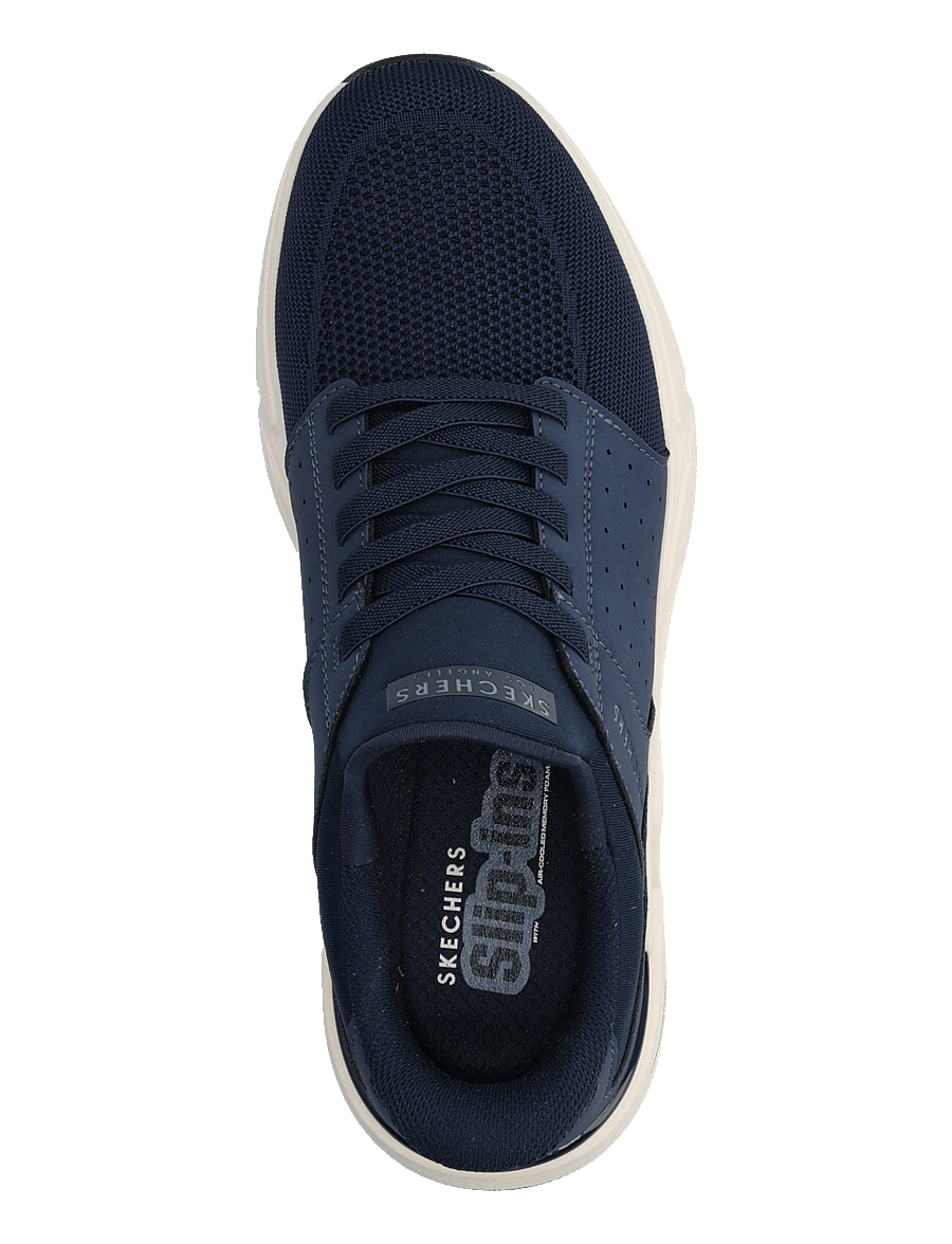 Skechers - ROVINO LITE DRESS IN KNIT - låga sneakers - nvy - 3