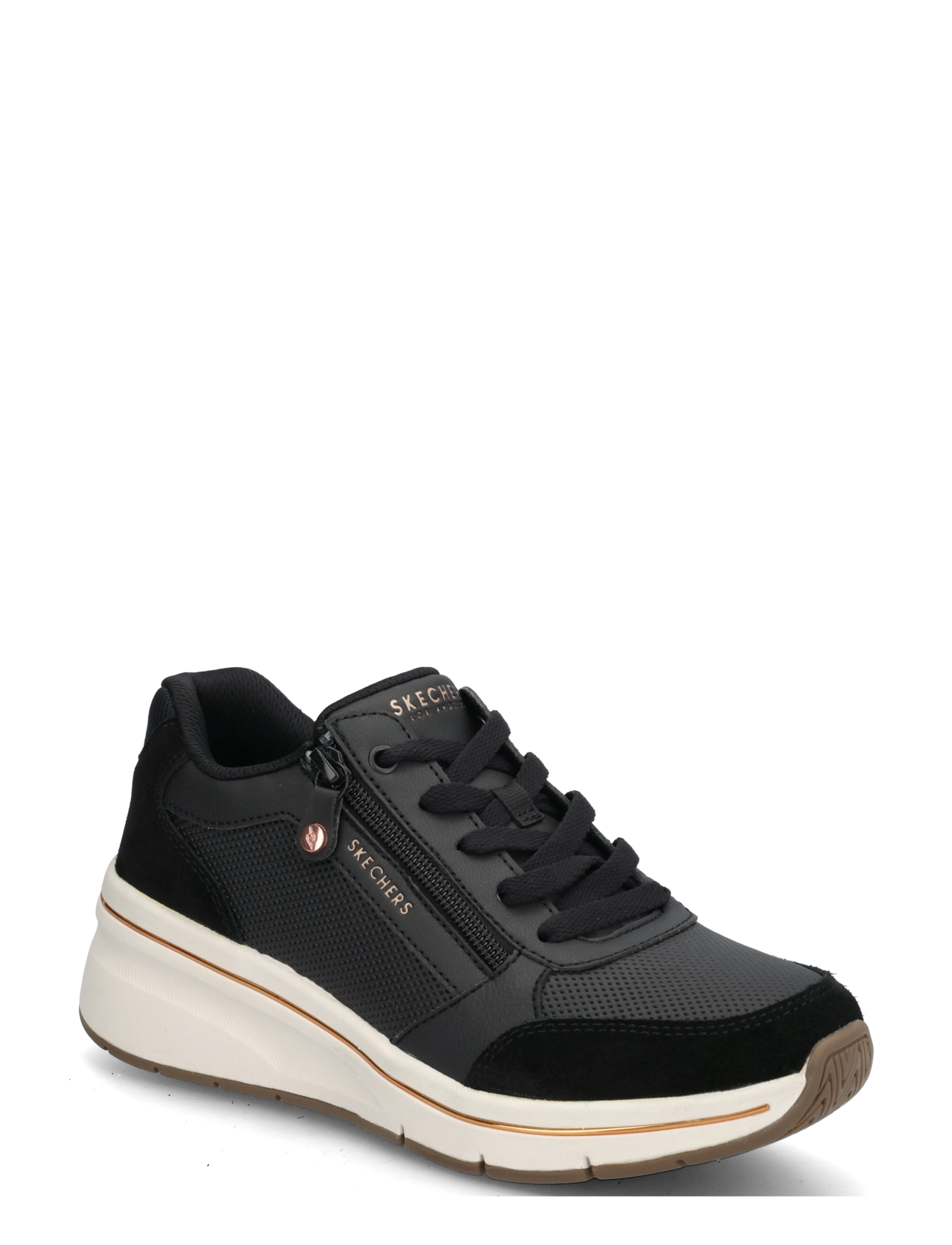 Skechers BILLION FLEX LUXE UP - Transitional Layering - BLK / black