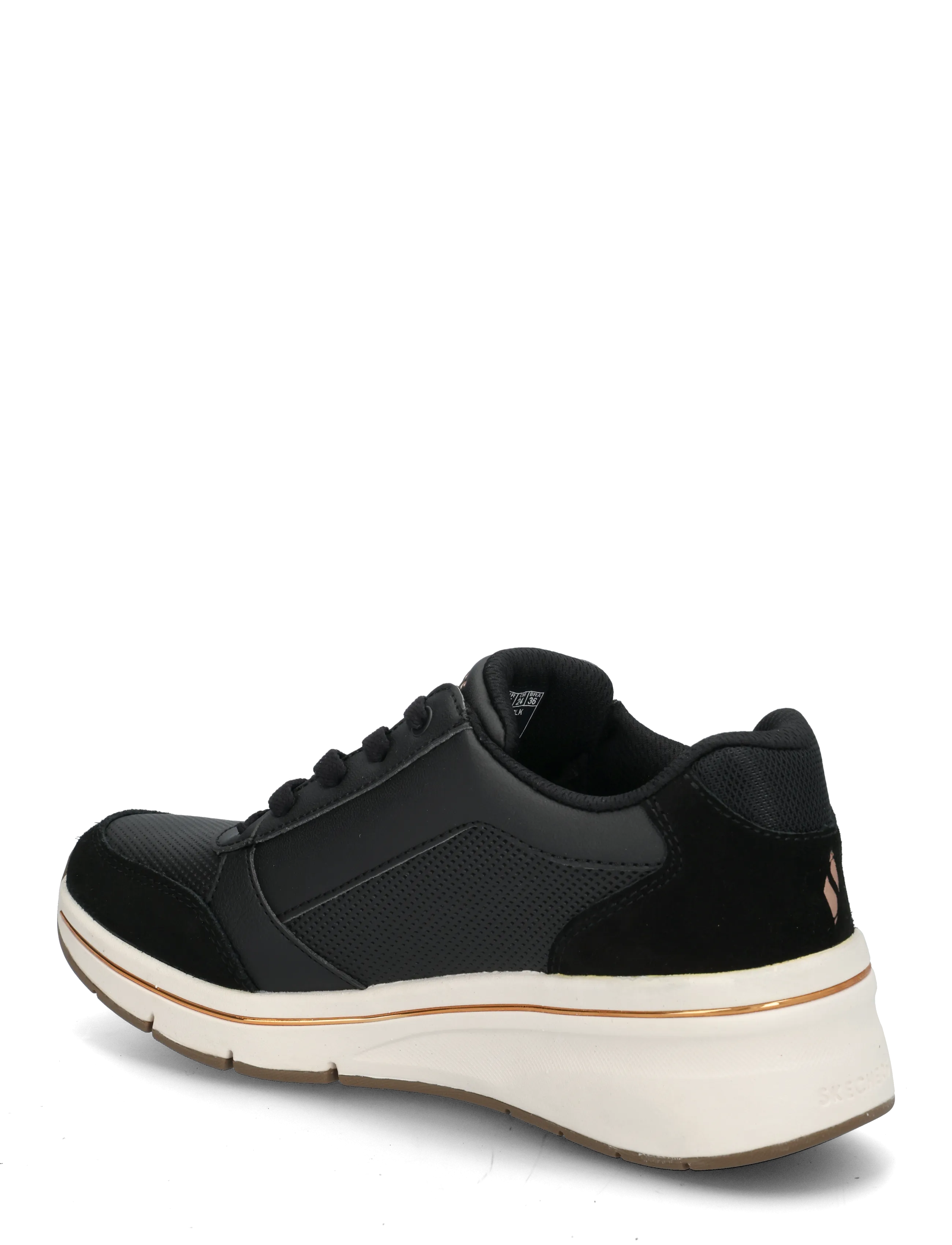 Skechers - BILLION FLEX LUXE UP - lave sneakers - blk - 1