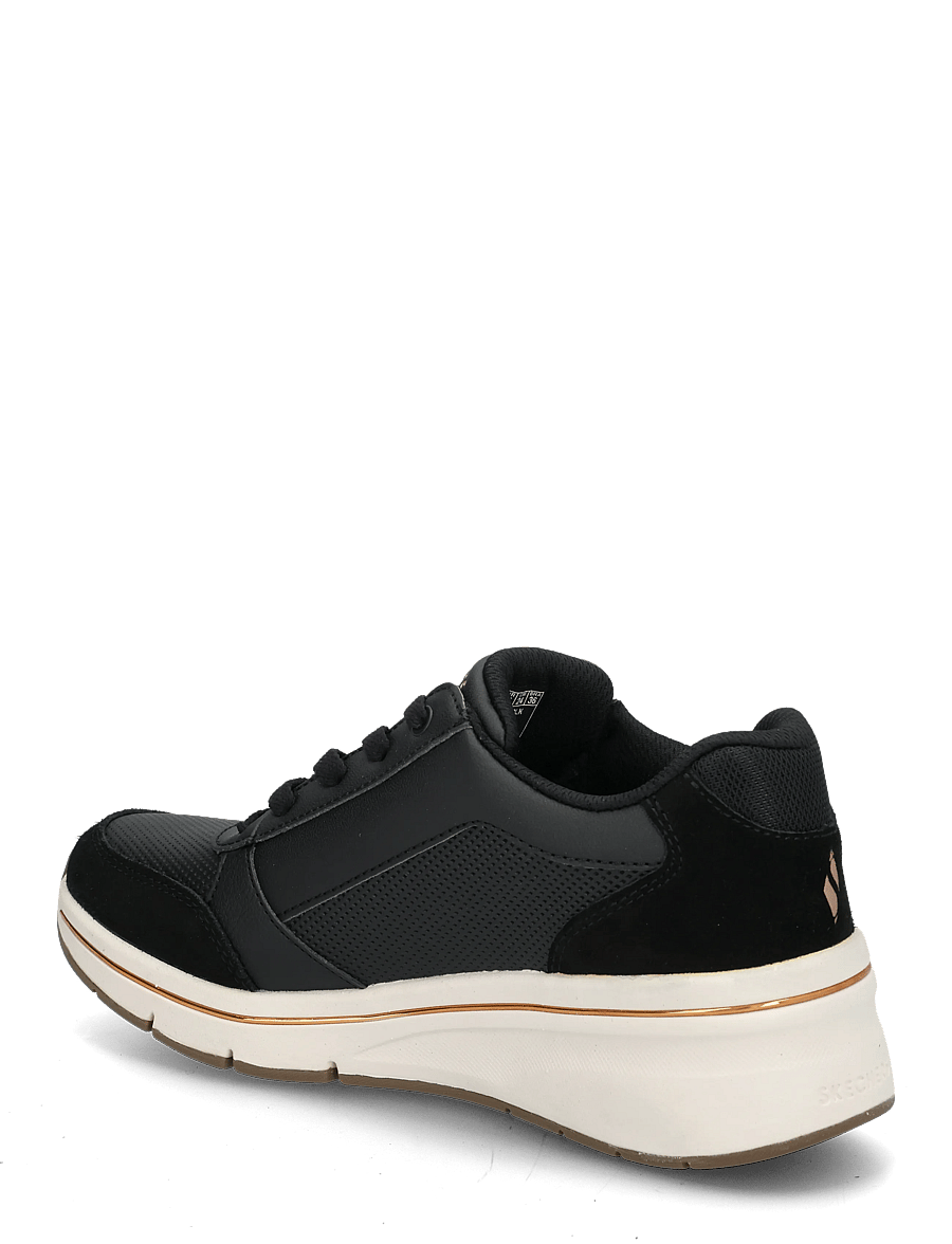 Skechers - BILLION FLEX LUXE UP - lave sneakers - blk - 1