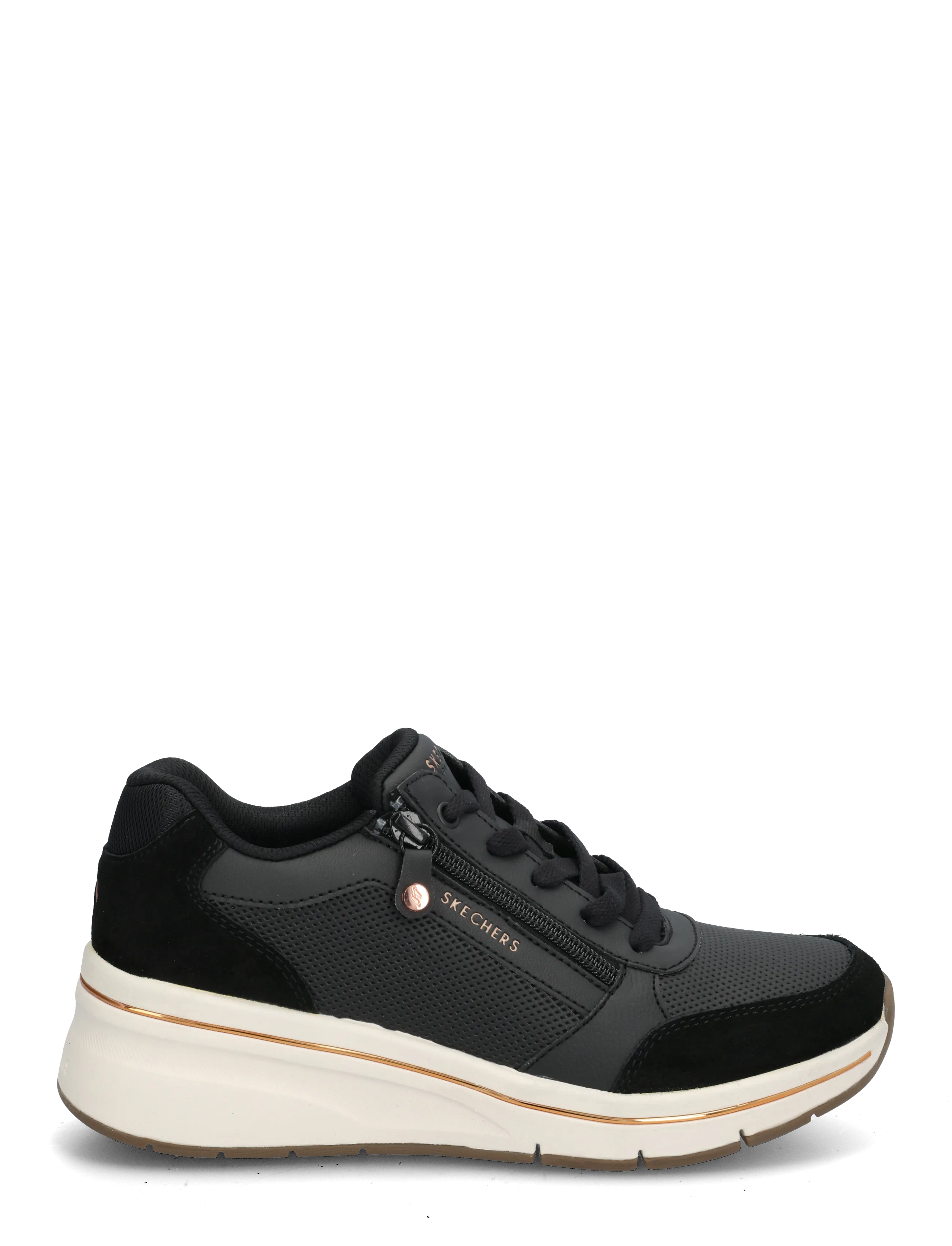 Skechers - BILLION FLEX LUXE UP - lave sneakers - blk - 2