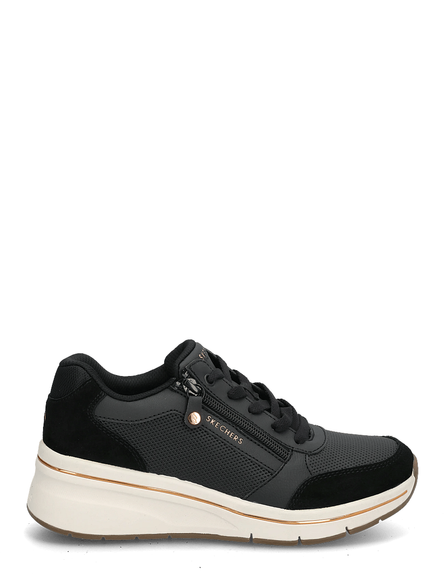 Skechers - BILLION FLEX LUXE UP - lave sneakers - blk - 2
