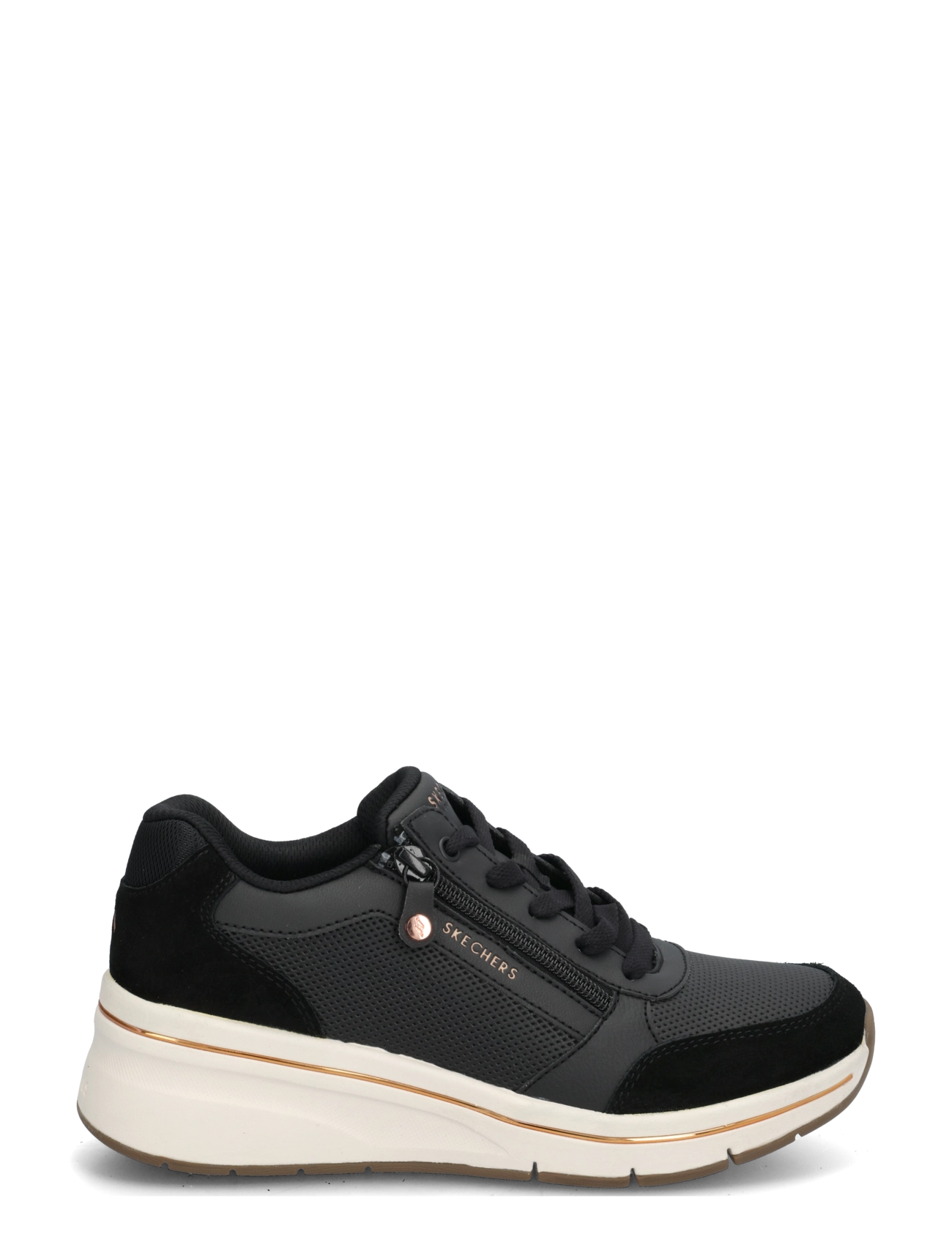 Skechers - BILLION FLEX LUXE UP - niedrige sneaker - blk - 2