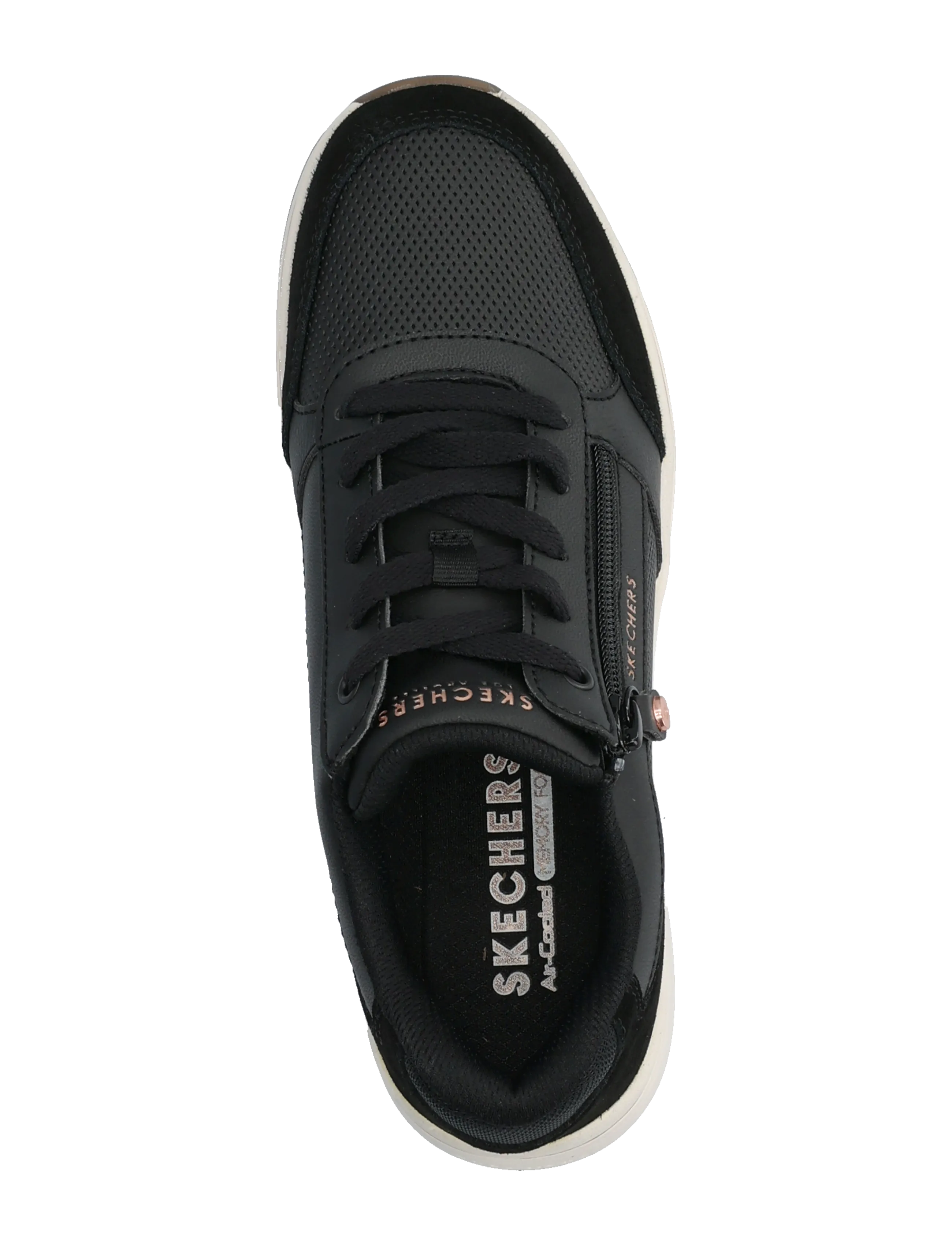 Skechers - BILLION FLEX LUXE UP - lave sneakers - blk - 3