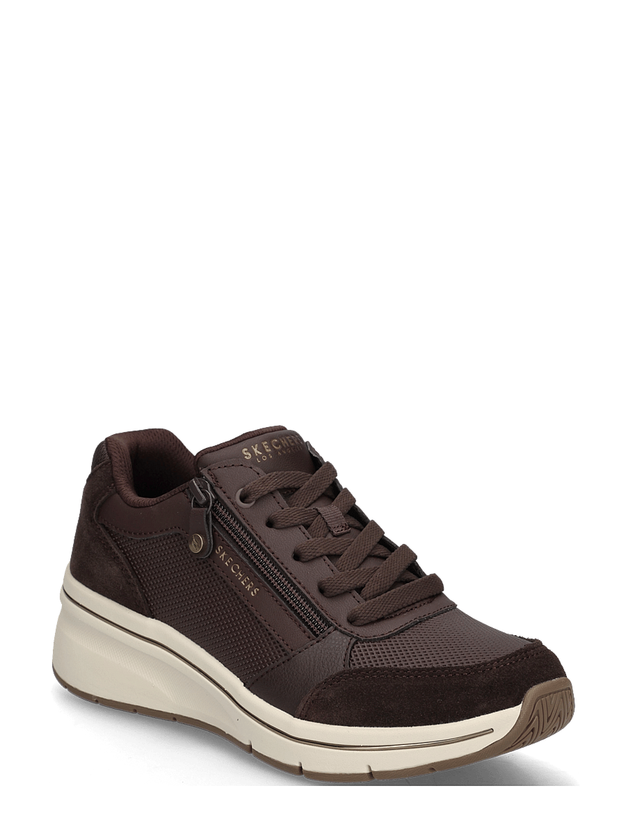 Skechers - BILLION FLEX LUXE UP - madala säärega tossud - choc - 0