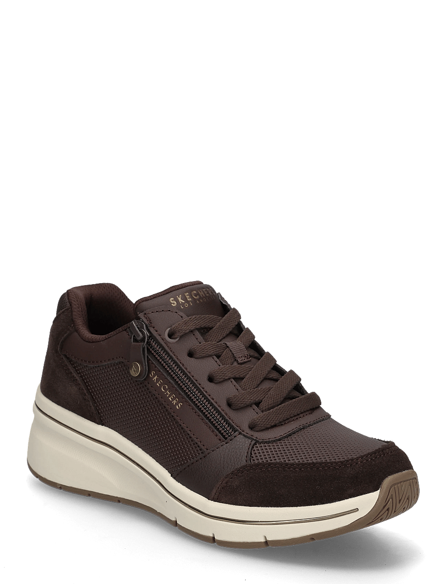 Skechers - BILLION FLEX LUXE UP - lave sneakers - choc - 0