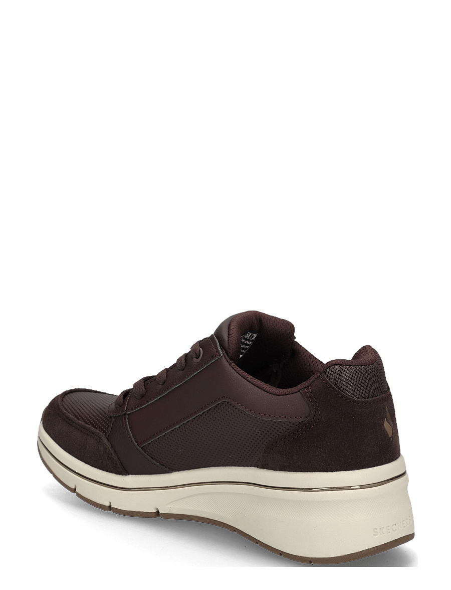 Skechers - BILLION FLEX LUXE UP - madala säärega tossud - choc - 1