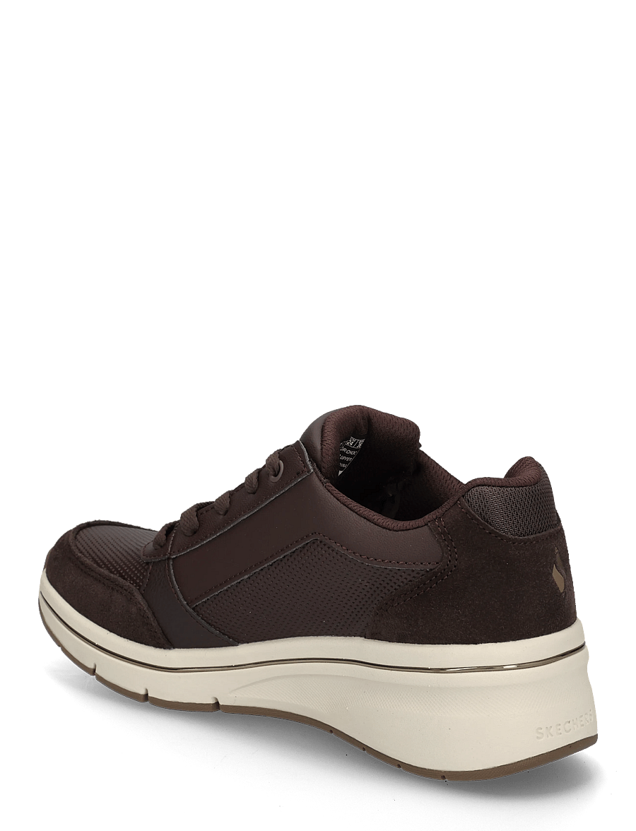 Skechers - BILLION FLEX LUXE UP - lave sneakers - choc - 1