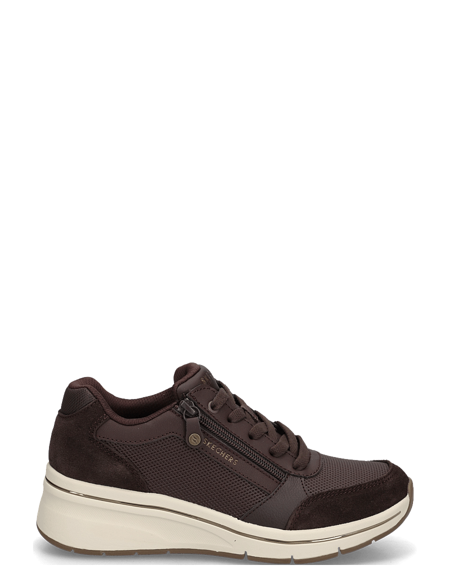 Skechers - BILLION FLEX LUXE UP - madala säärega tossud - choc - 2
