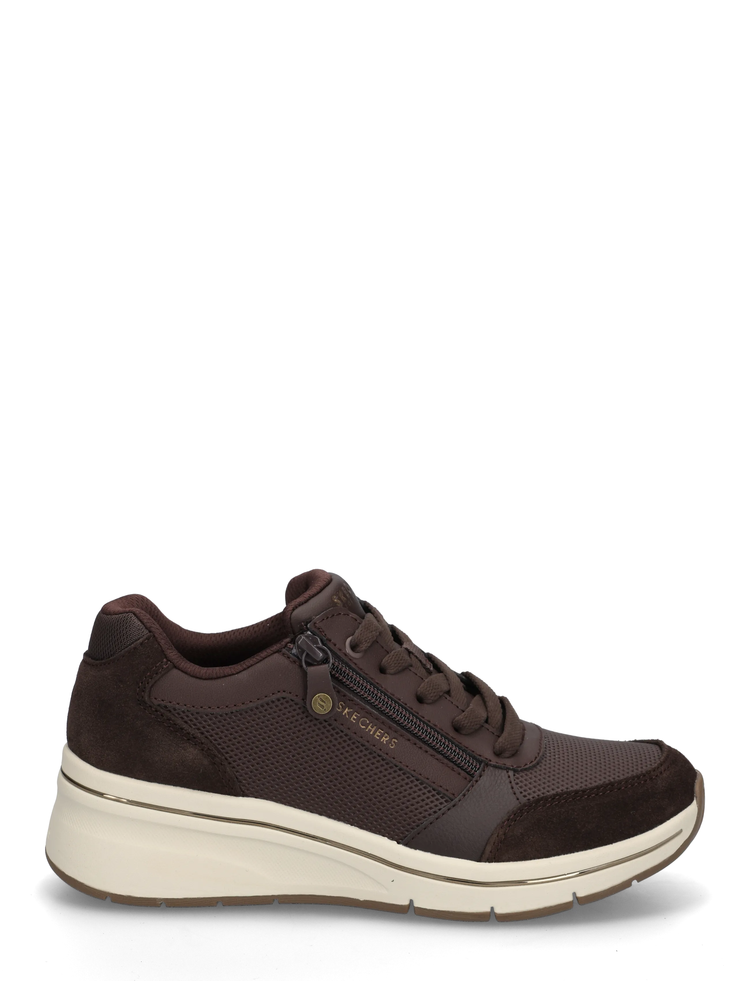 Skechers - BILLION FLEX LUXE UP - low tops - choc - 2