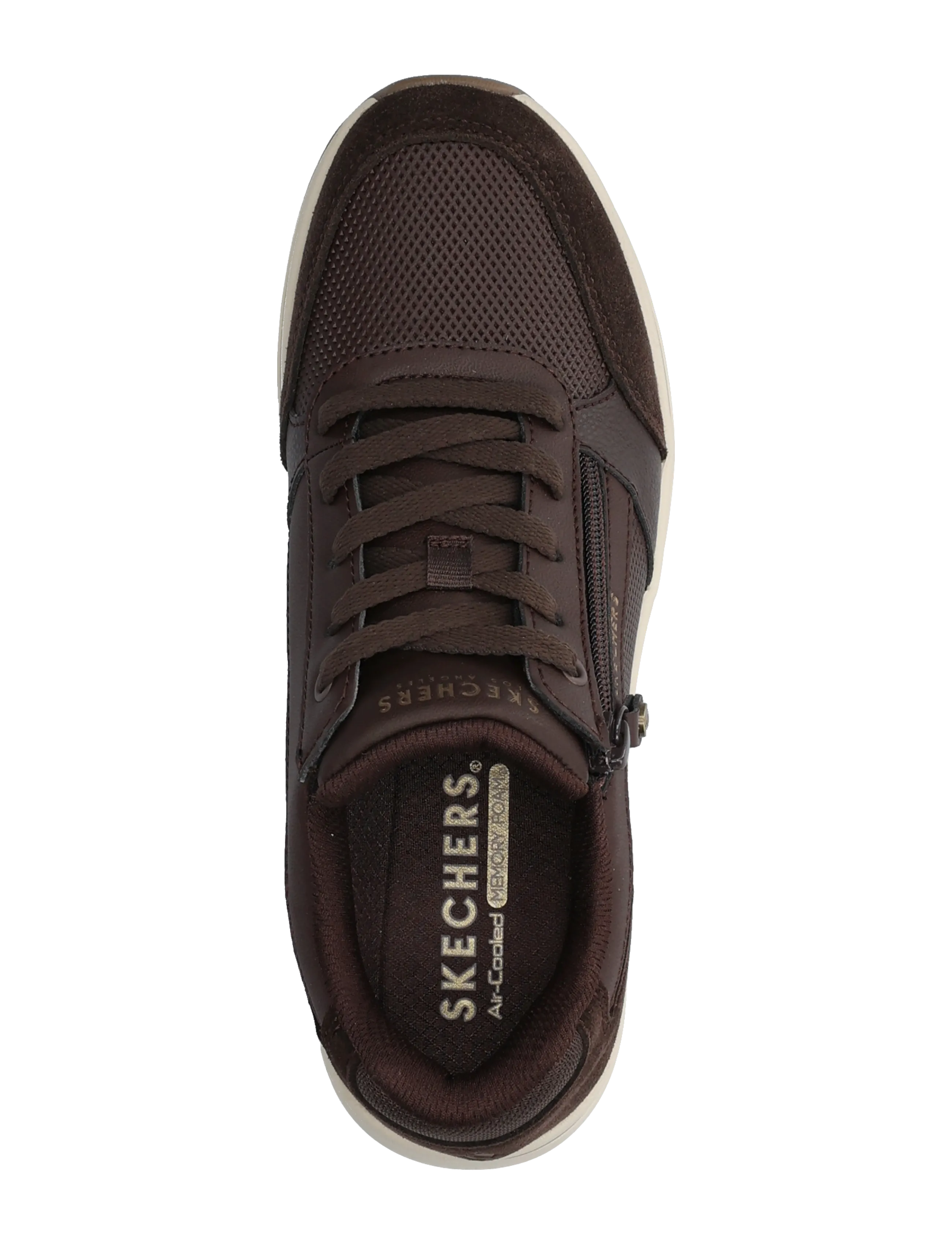 Skechers - BILLION FLEX LUXE UP - low tops - choc - 3