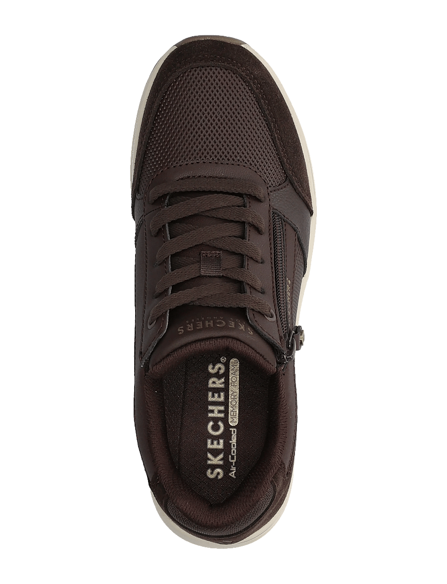 Skechers - BILLION FLEX LUXE UP - lave sneakers - choc - 3