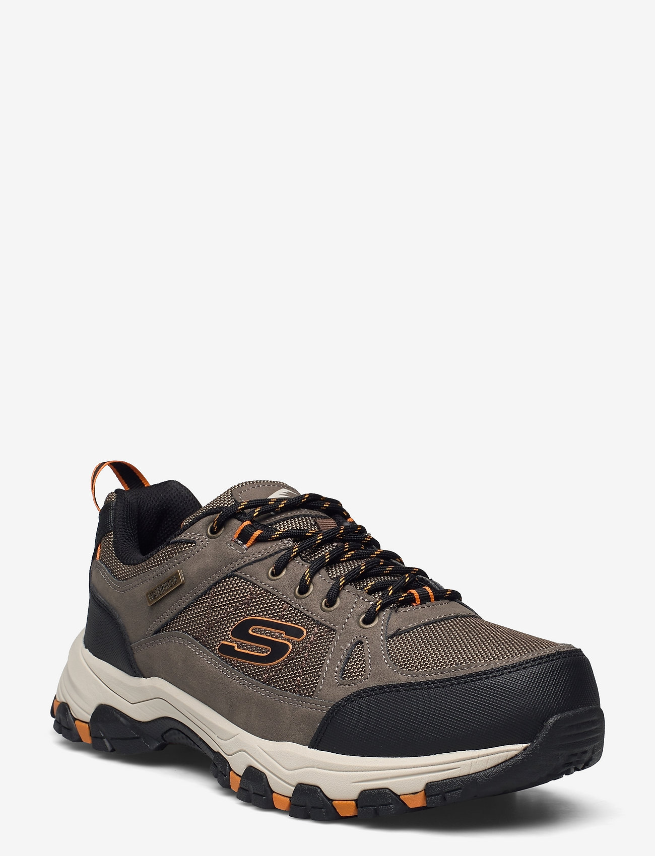 Skechers - Mens Relaxed Fit Selmen - Cormack - Waterproof - laag sneakers - dktp dark taupe - 0
