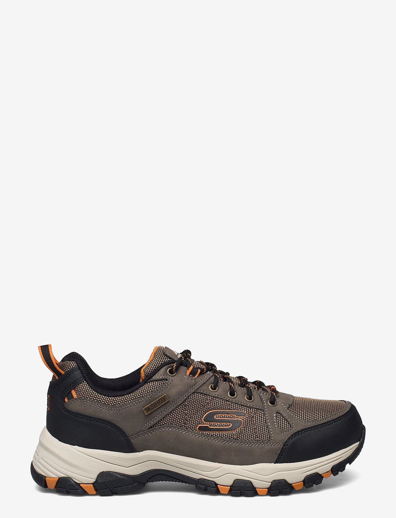 Skechers - Mens Relaxed Fit Selmen - Cormack - Waterproof - matalavartiset tennarit - dktp dark taupe - 1