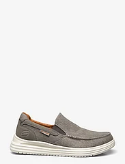 Skechers - Mens Proven - slip-on sneakers - tpe taupe - 1