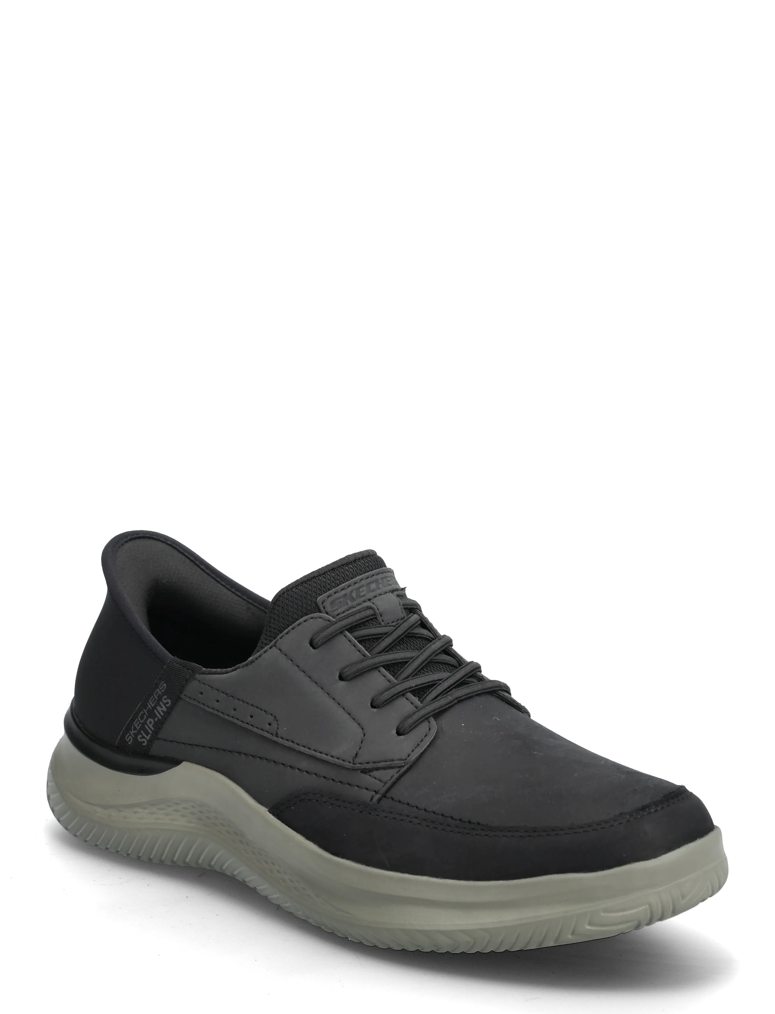 Skechers Hasting Rory, 46, Black, Sneakers > Slip On-Sneakers, Herre