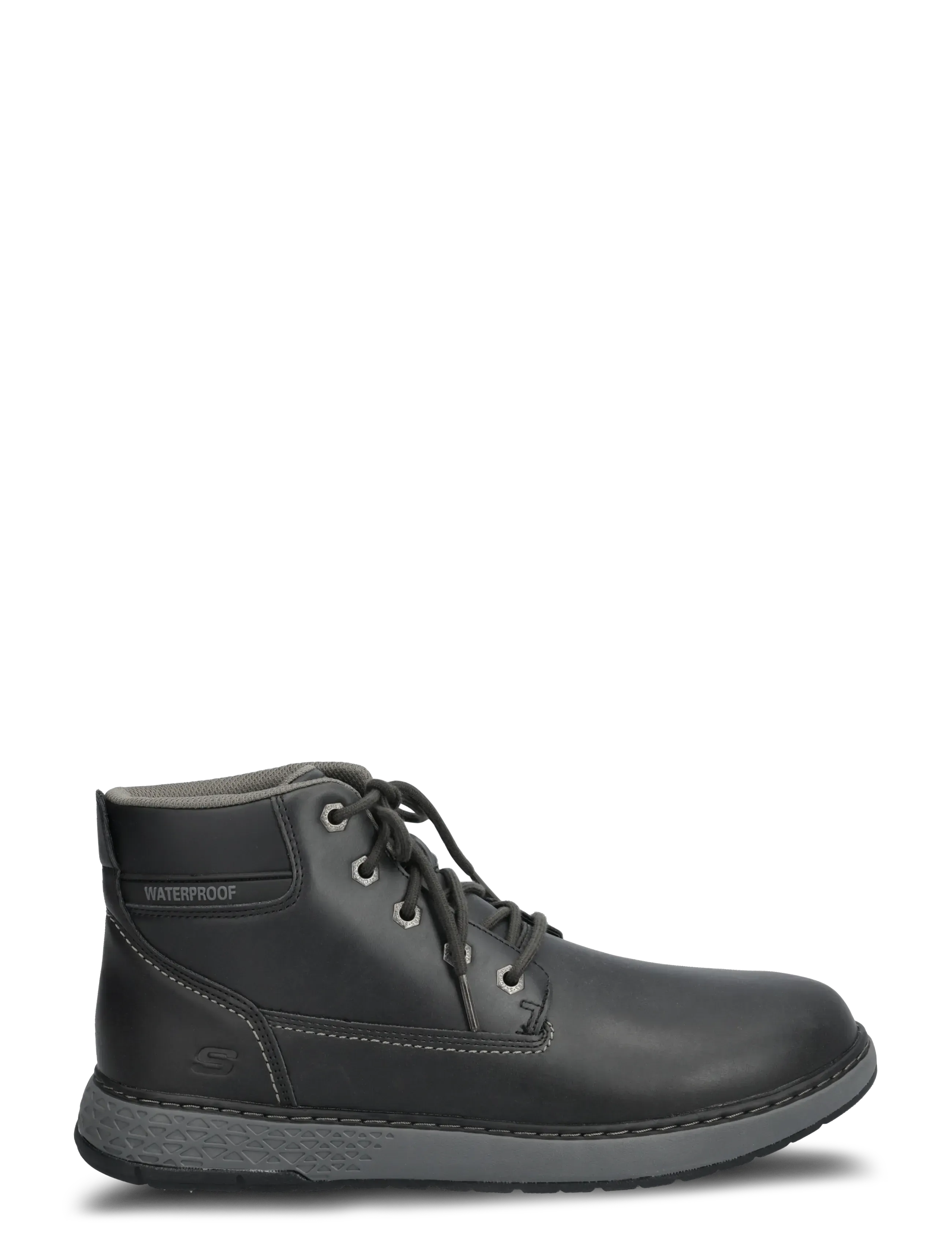 Skechers - Mens GARLAN DENO - nauhalliset nilkkurit - blk - 1